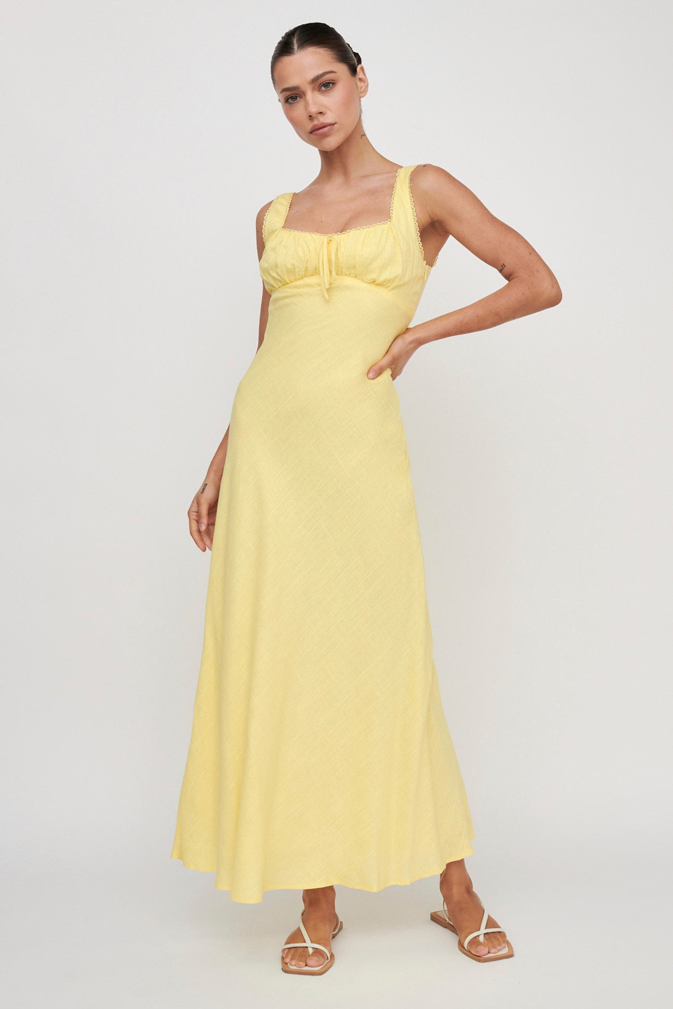 green emerald velvet dress Honey Couture SOLANGE Neon Yellow Corset Ruched Formal Gown Dress