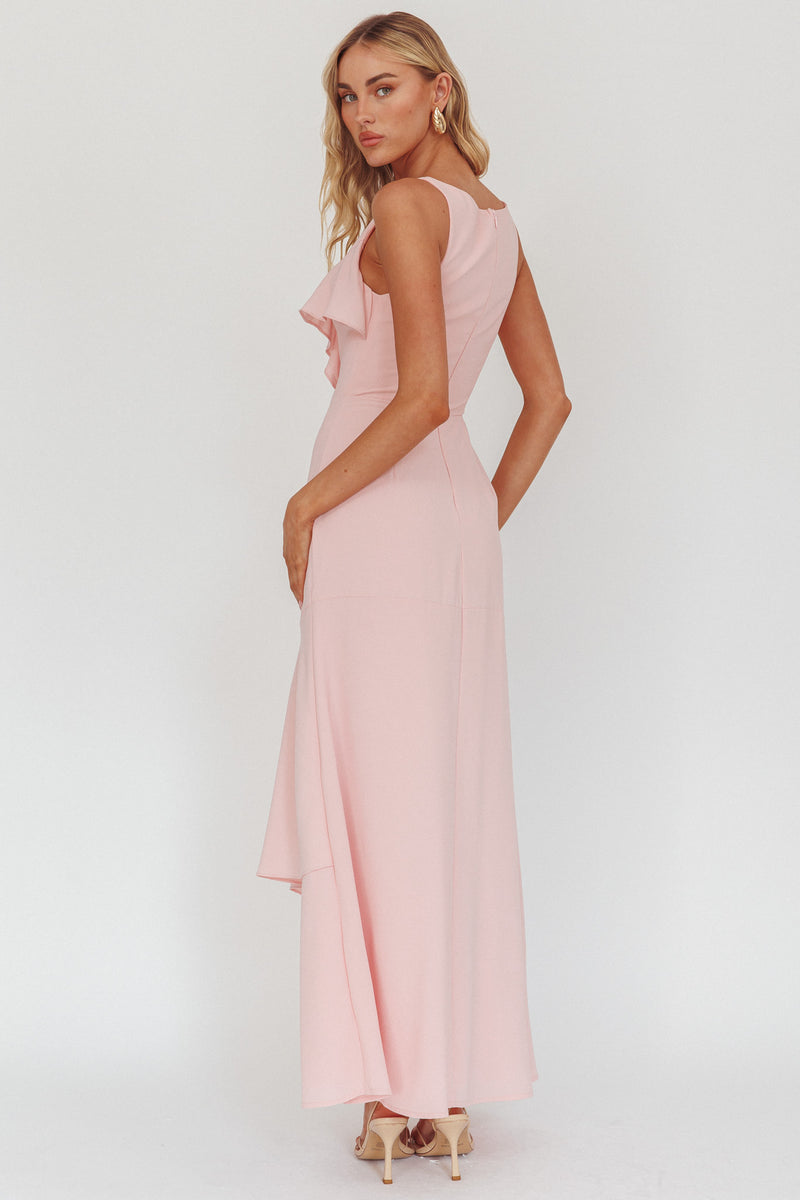 Angel On Fire Maxi Dress - Pink main image 1
