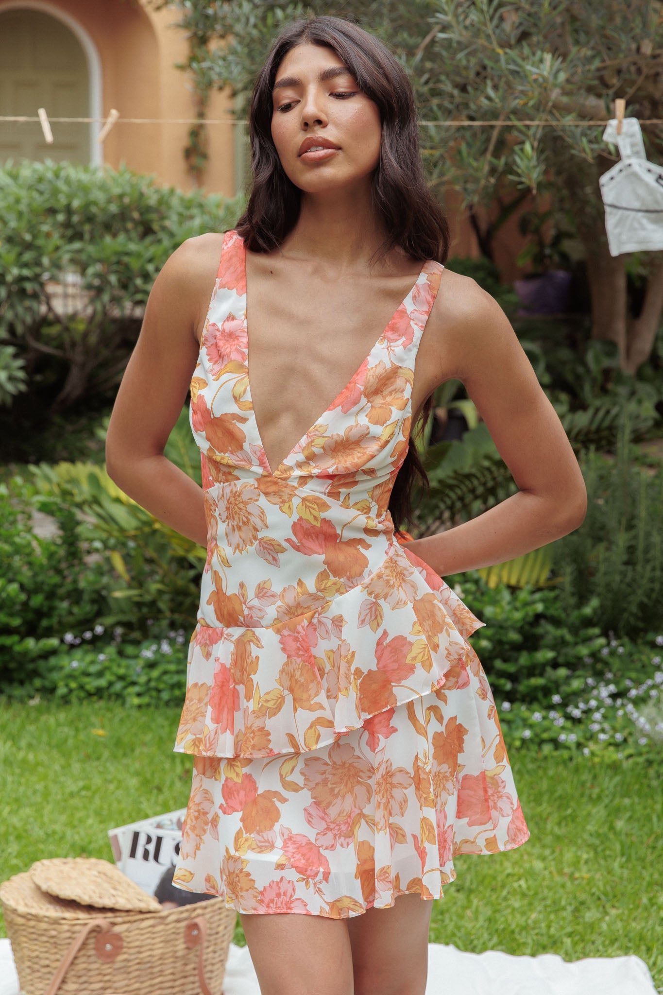 knee length dresses for ladies Ambient Mini Dress – Boho Shop main image 1