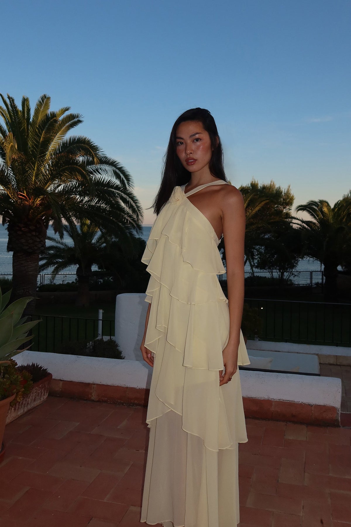 Reinhart Floral Asymmetrical Mesh Dress White | Selfie Leslie Australia Reinhart Floral Asymmetrical Mesh Dress White | Selfie Leslie Australia
