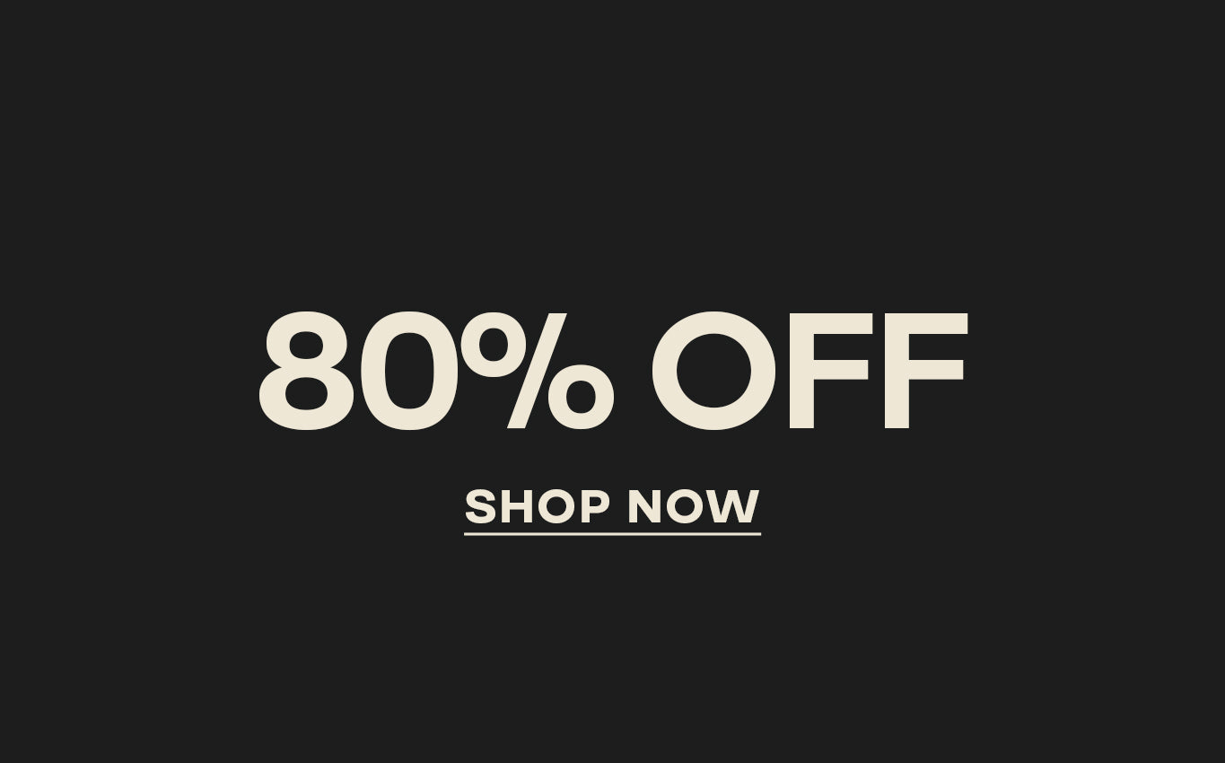 80% Off Sale