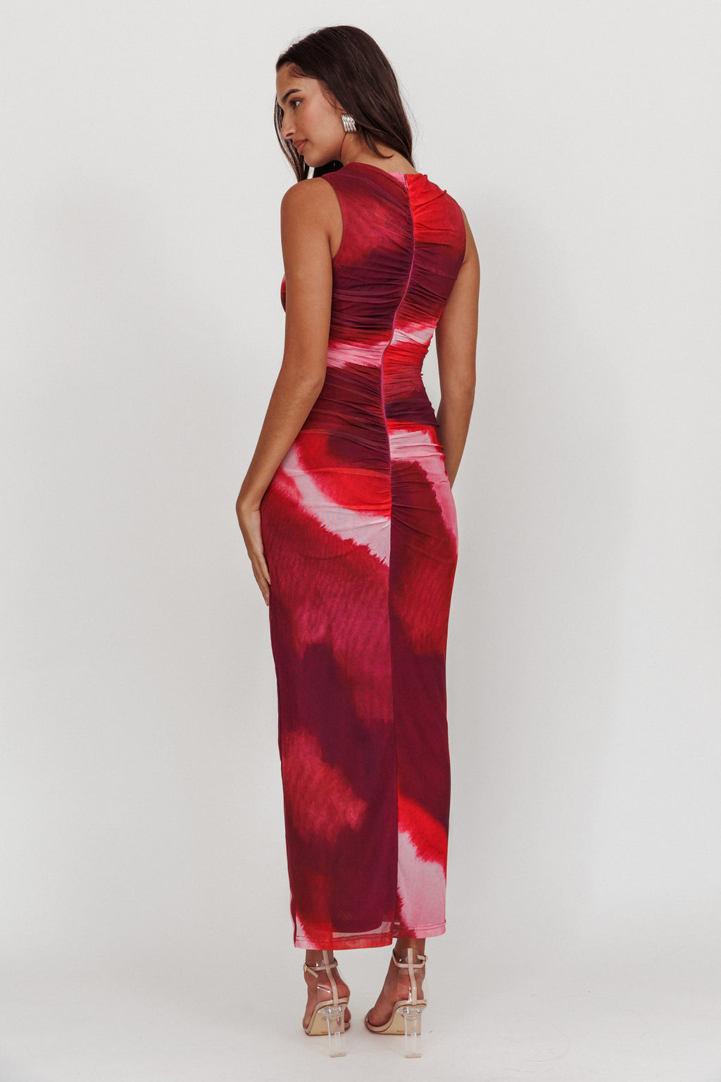 Star Keeper Bodycon Keyhole Maxi Dress Purple by Selfie Leslie Australia