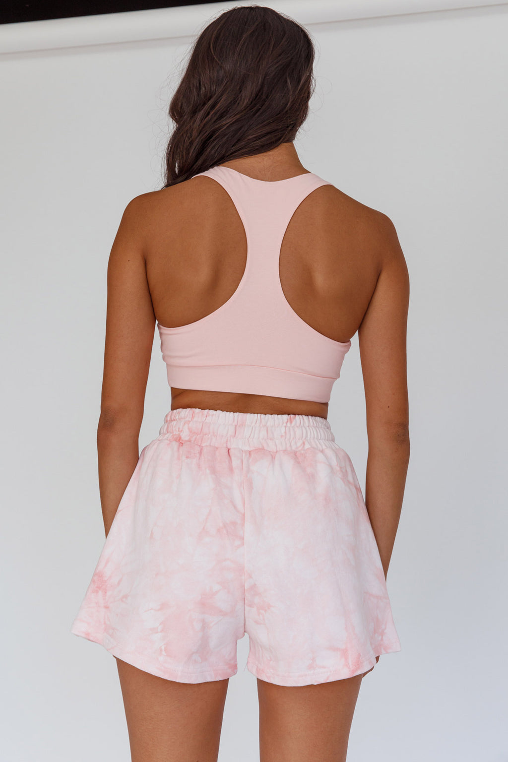 Tahlee Pocket Shorts Tie-Dye Pink by Selfie Leslie Australia