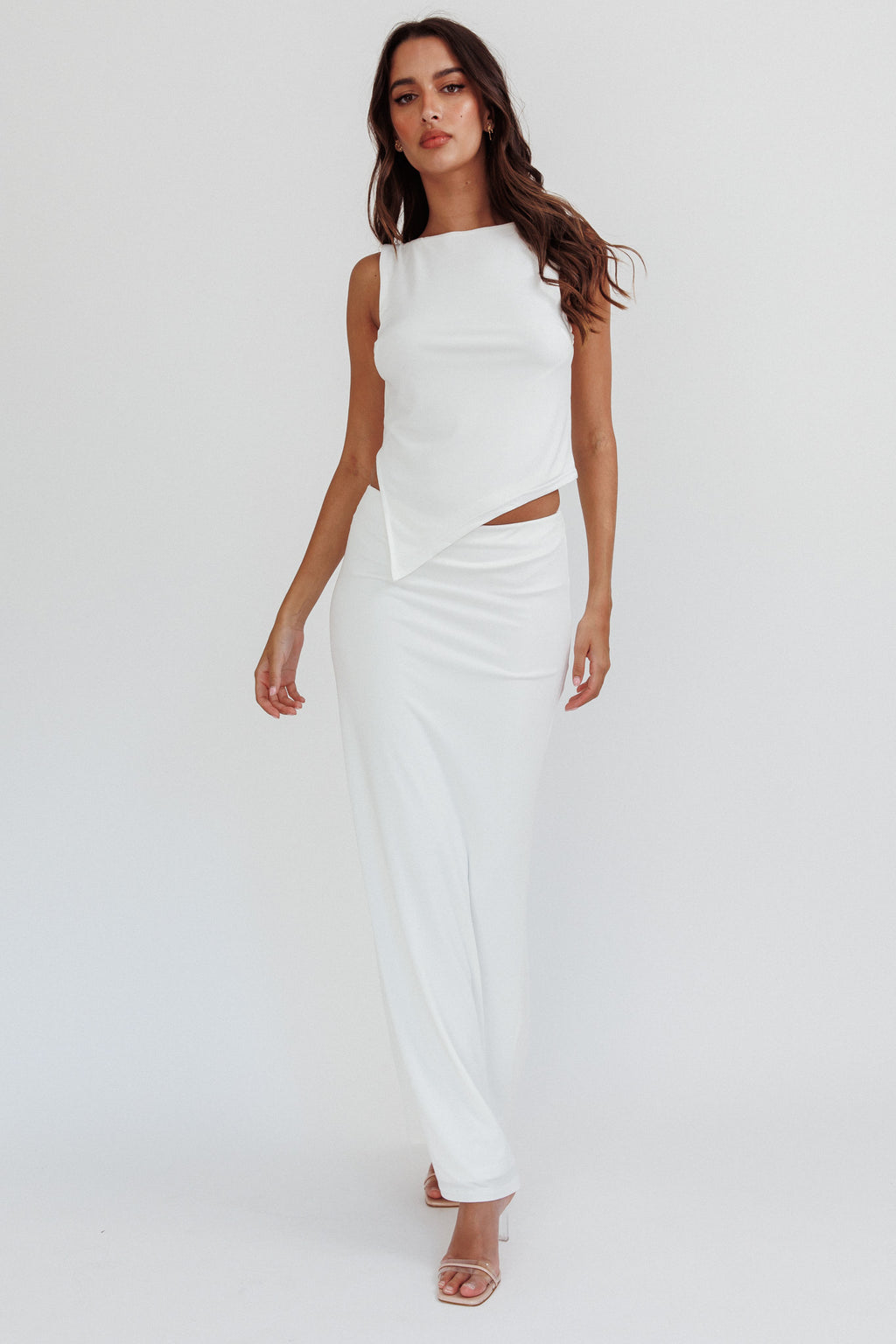 Palos Verdes Skirt Off White by Selfie Leslie Australia