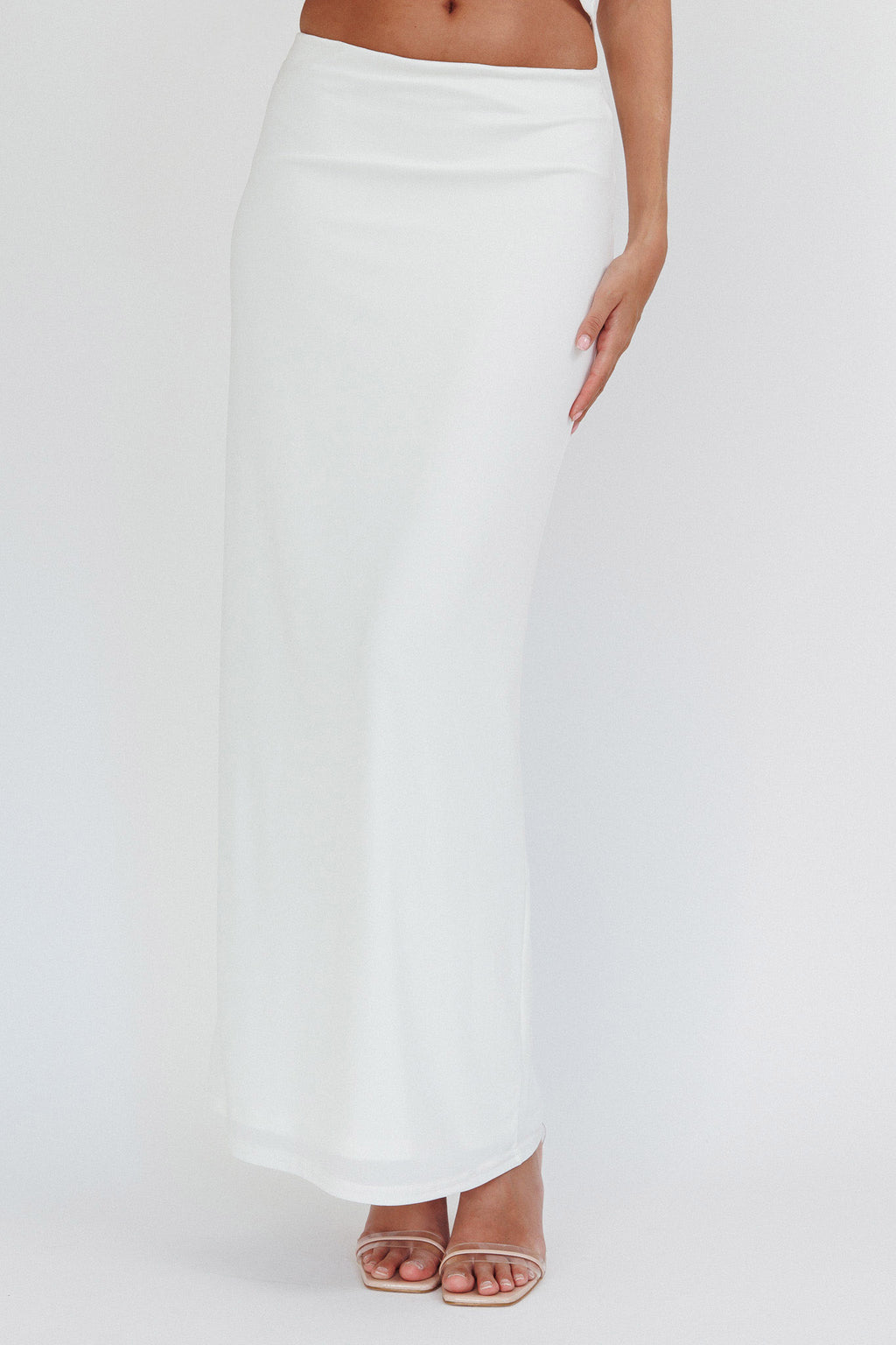Palos Verdes Skirt Off White by Selfie Leslie Australia