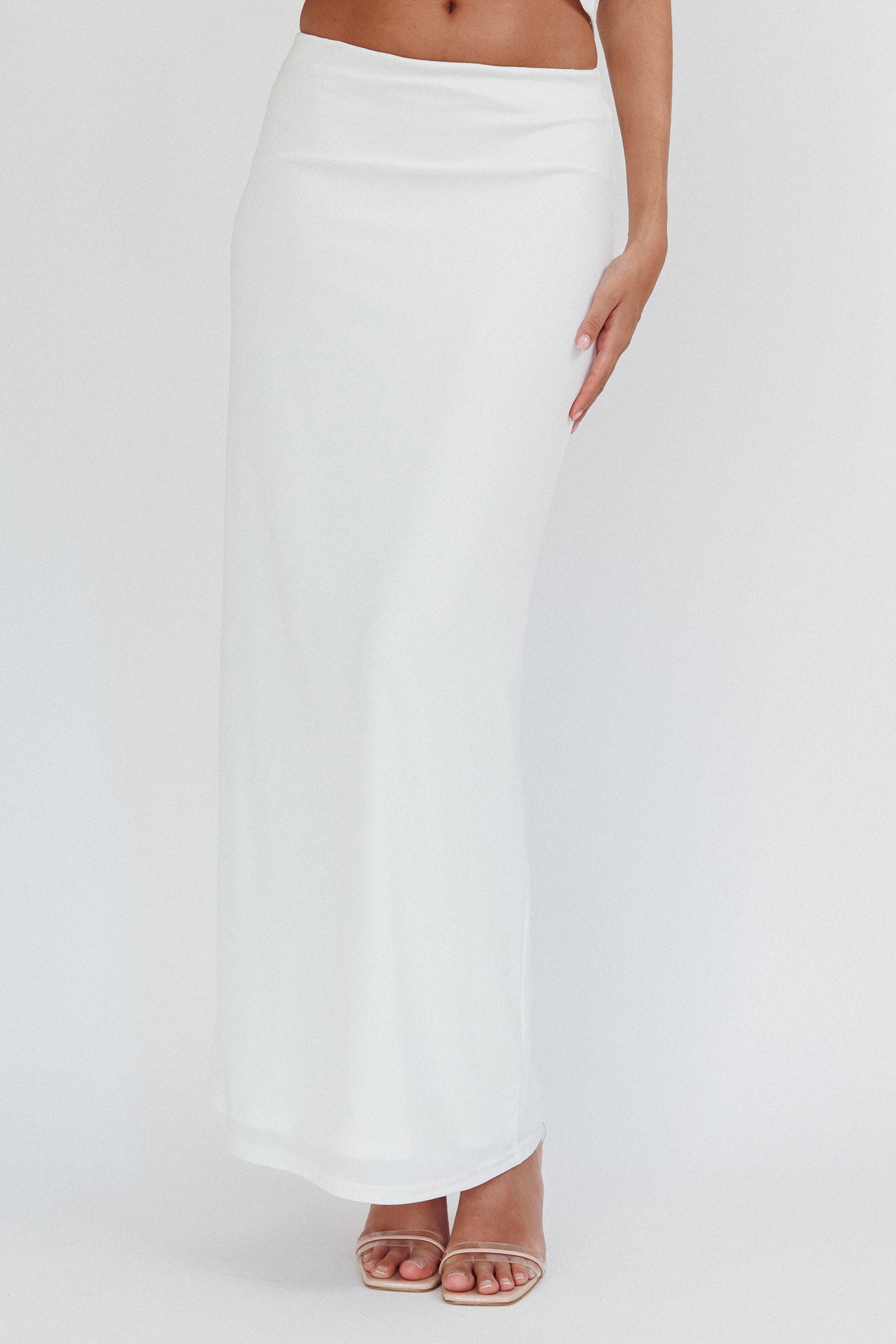 Palos Verdes Skirt Off White by Selfie Leslie Australia