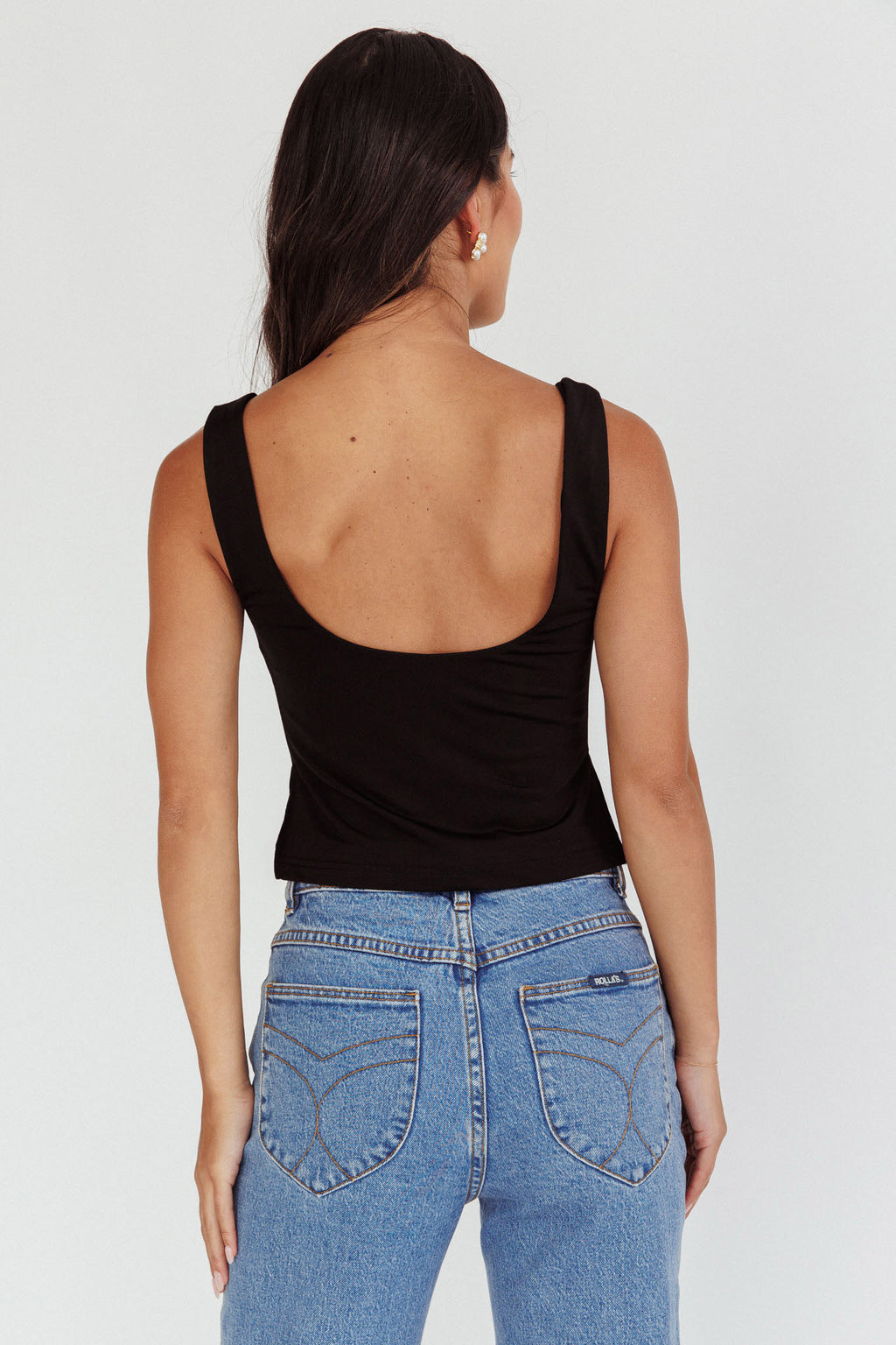 Tricia Pintuck Bust Top Black by Selfie Leslie Australia