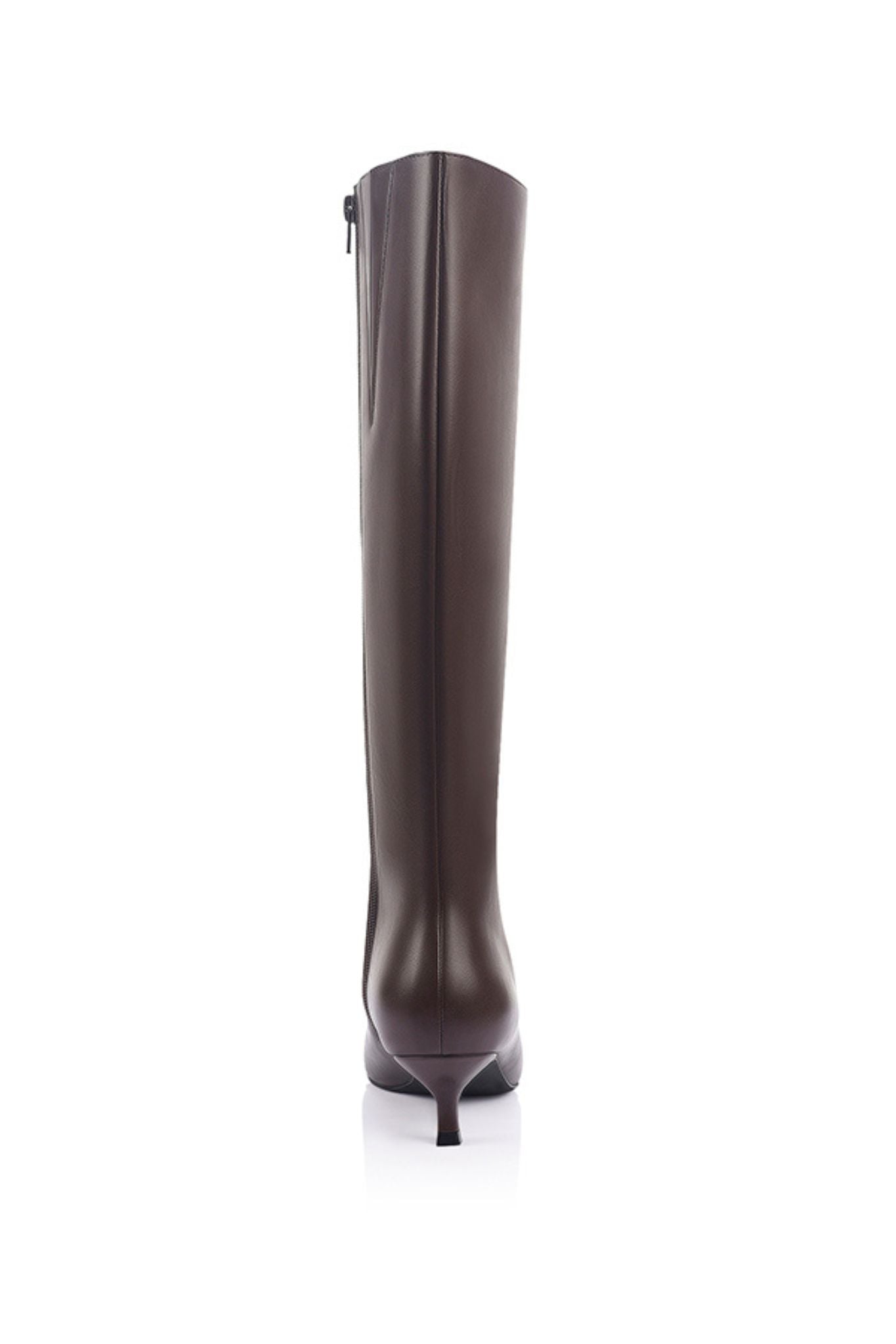 VERALI Olive Knee High Boots Chocolate