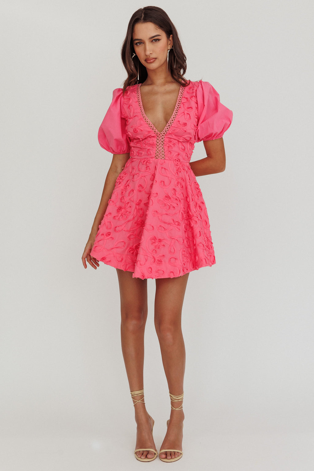 Samsara One-Shoulder Ruffle Maxi Dress by Selfie Leslie Australia