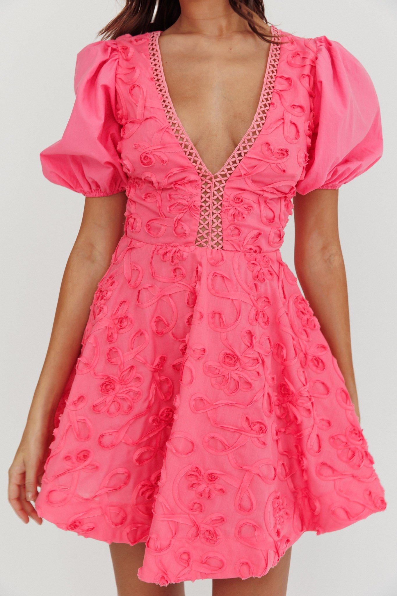 Samsara One-Shoulder Ruffle Maxi Dress by Selfie Leslie Australia