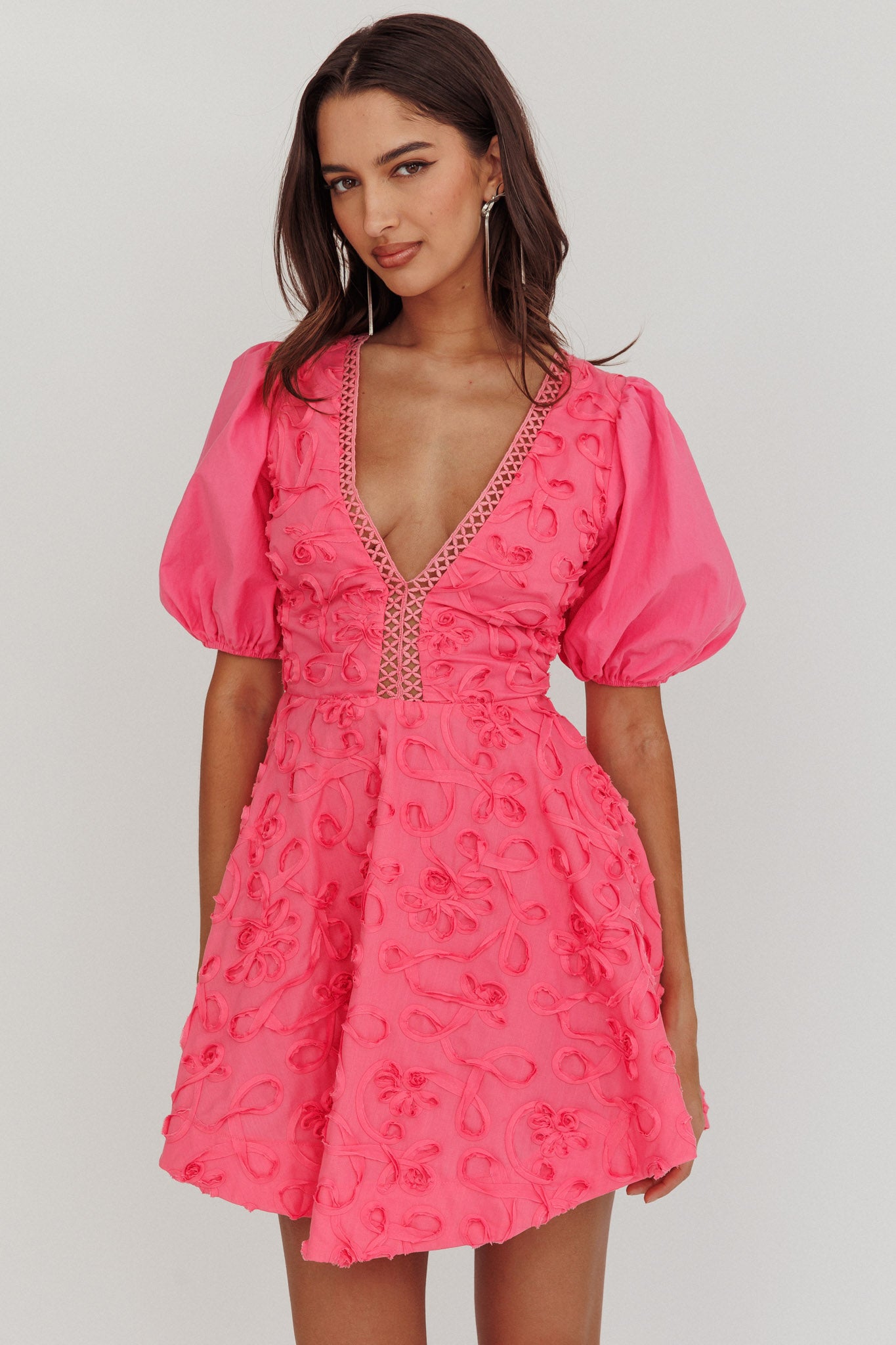 Samsara One-Shoulder Ruffle Maxi Dress by Selfie Leslie Australia