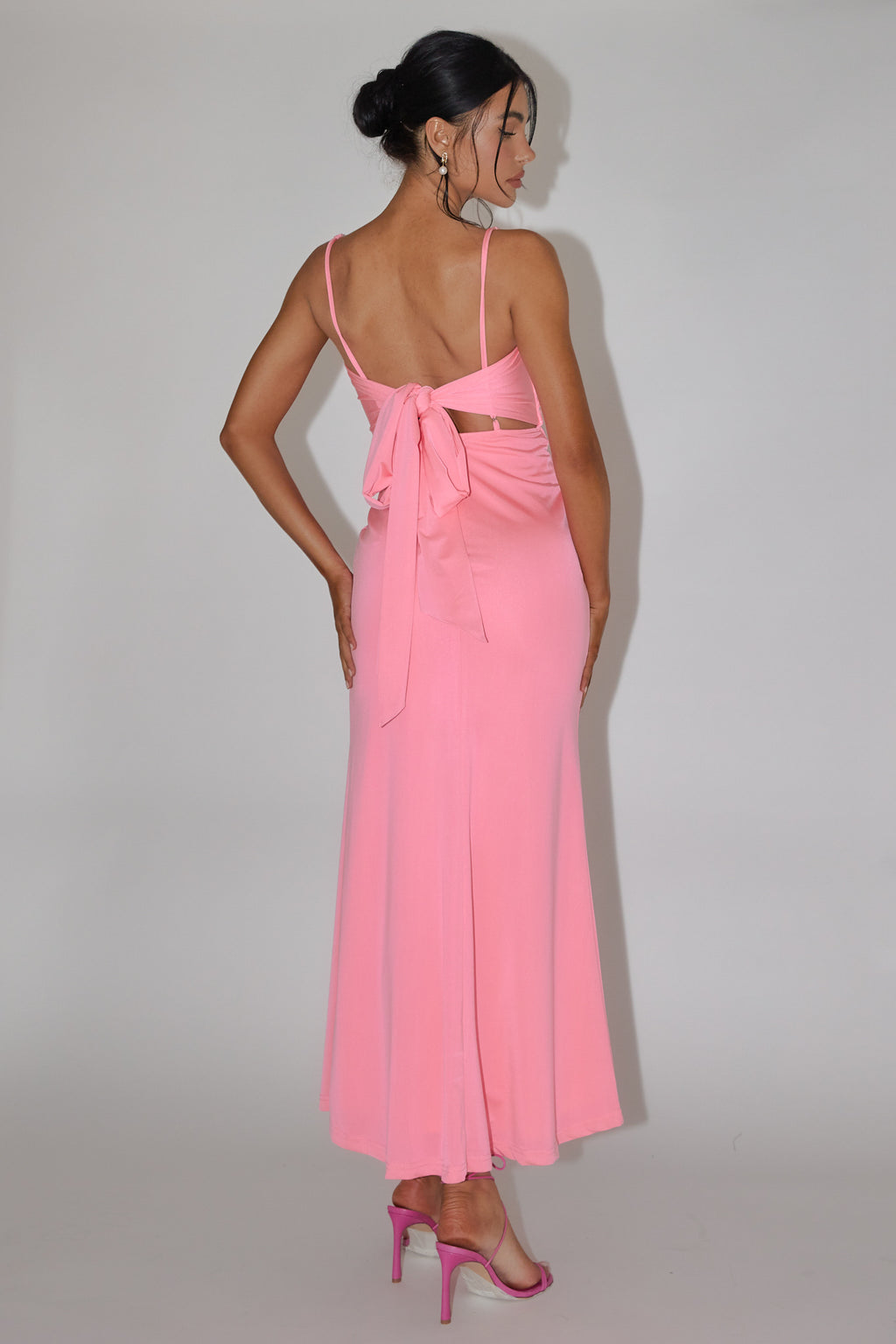 Likita Floral Applique Bodice Maxi Dress Pink by Selfie Leslie Australia