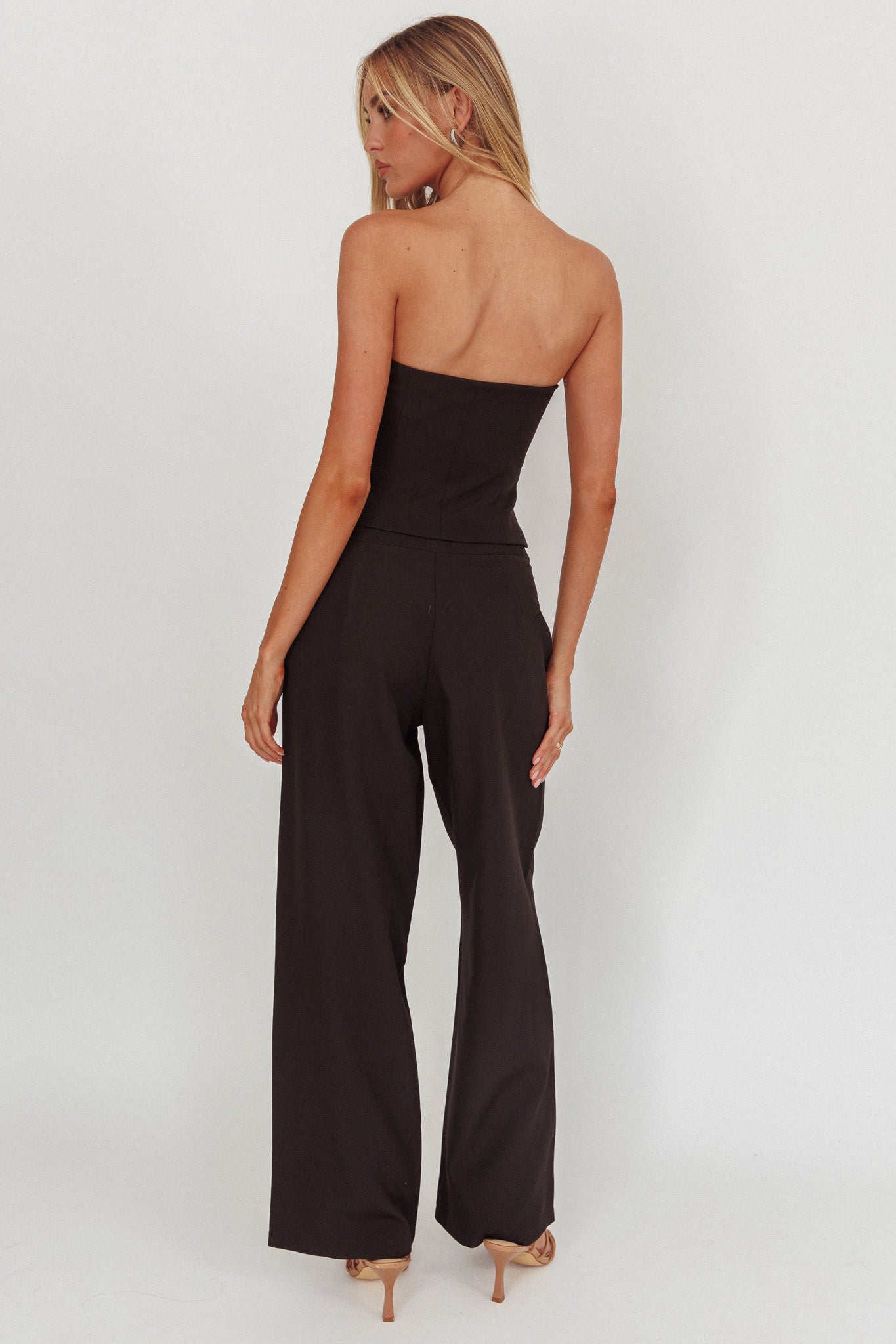 Ishani Hardware Decoration Pants Black by Selfie Leslie Australia