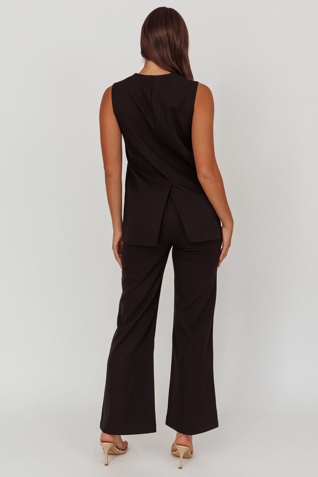 Fair Play High Waist Pants Black by Selfie Leslie Australia