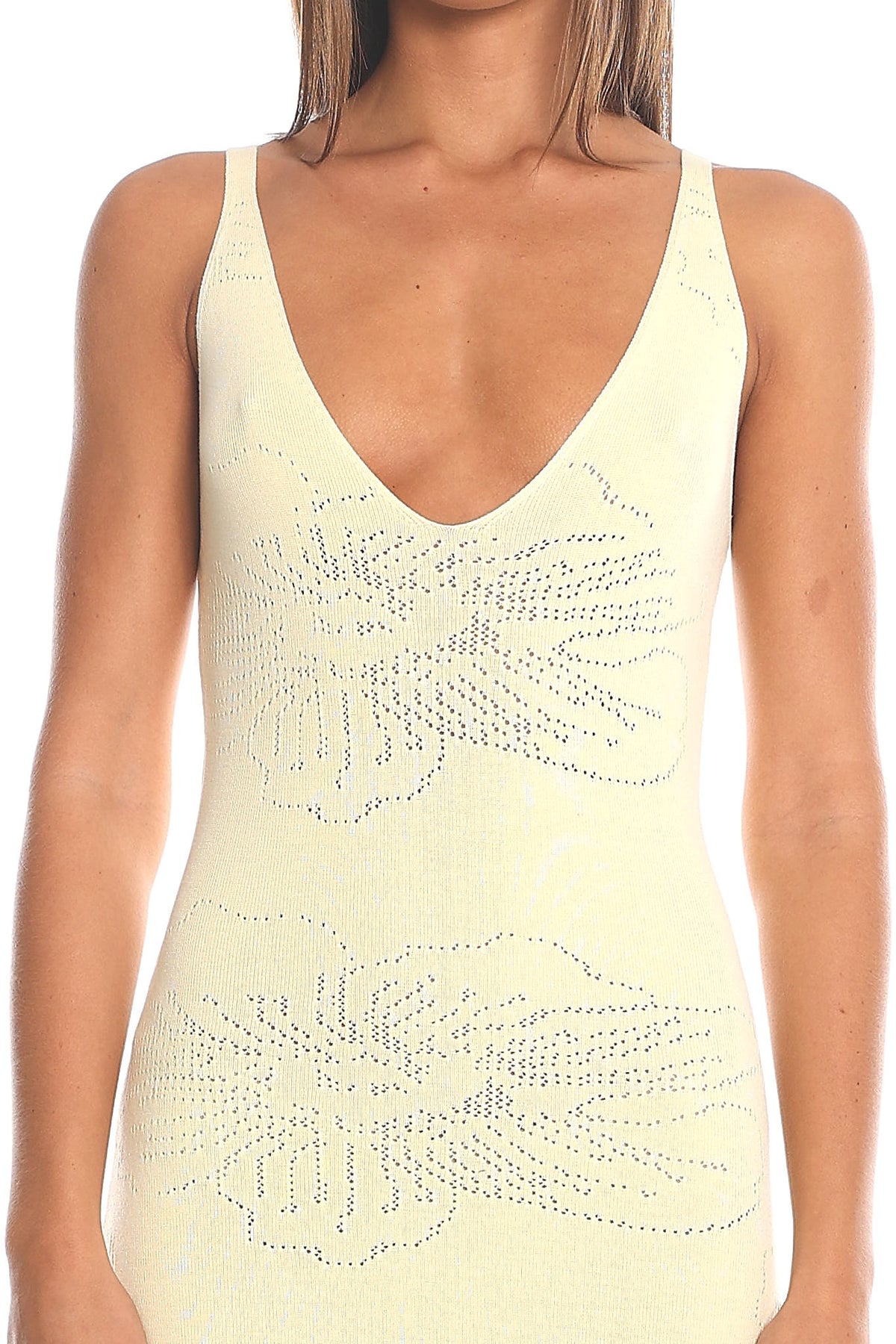 Sunbeam Knit Maxi Dress Butter by Selfie Leslie Australia