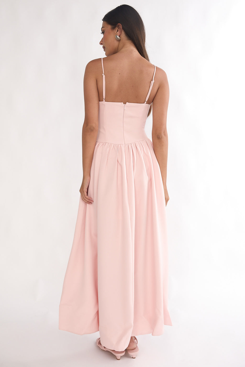 I'm Yours High-Low Hem Maxi Dress Pink by Selfie Leslie Australia