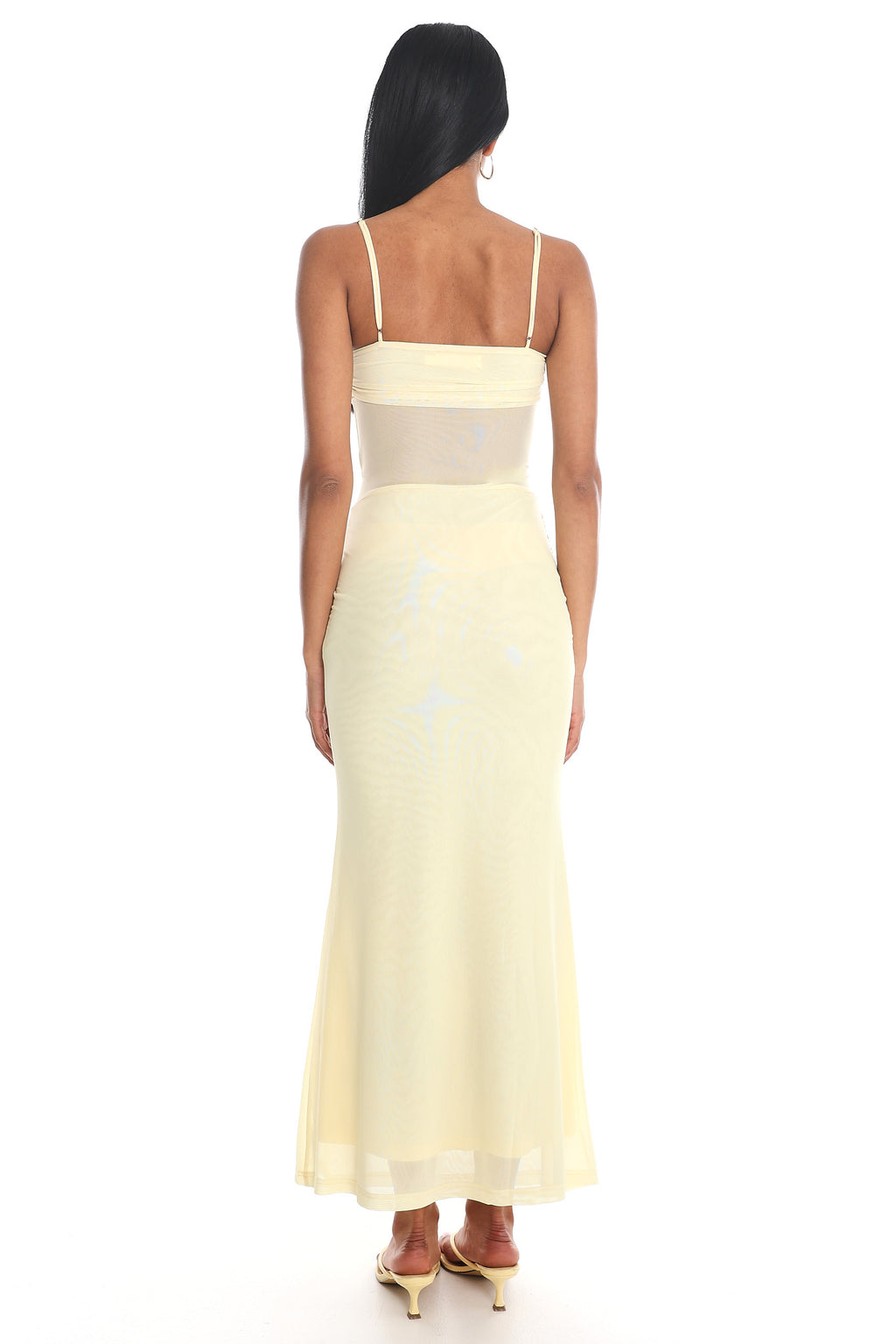 Stara Knot Accent Maxi Dress Butter by Selfie Leslie Australia