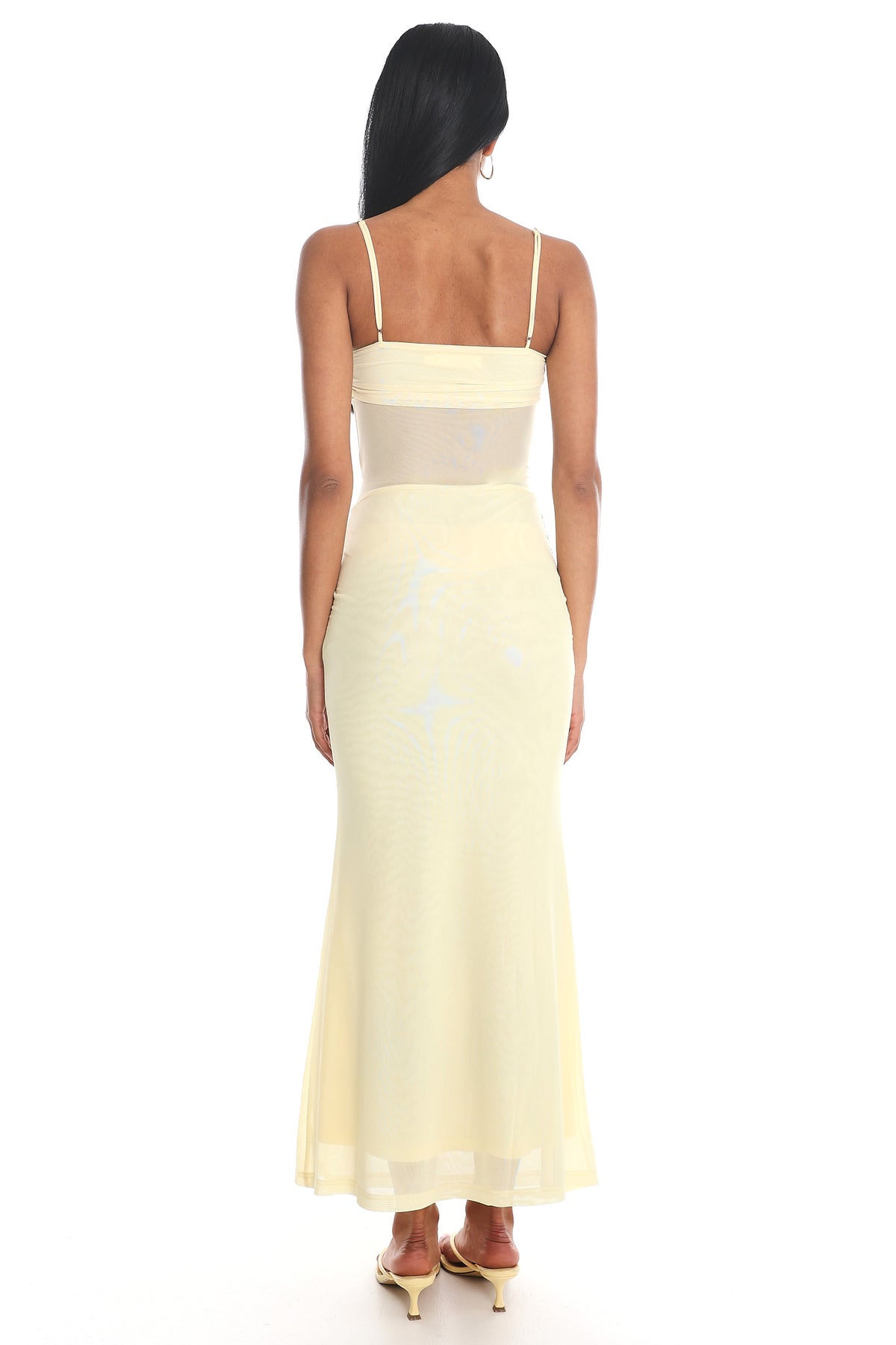 Stara Knot Accent Maxi Dress Butter by Selfie Leslie Australia