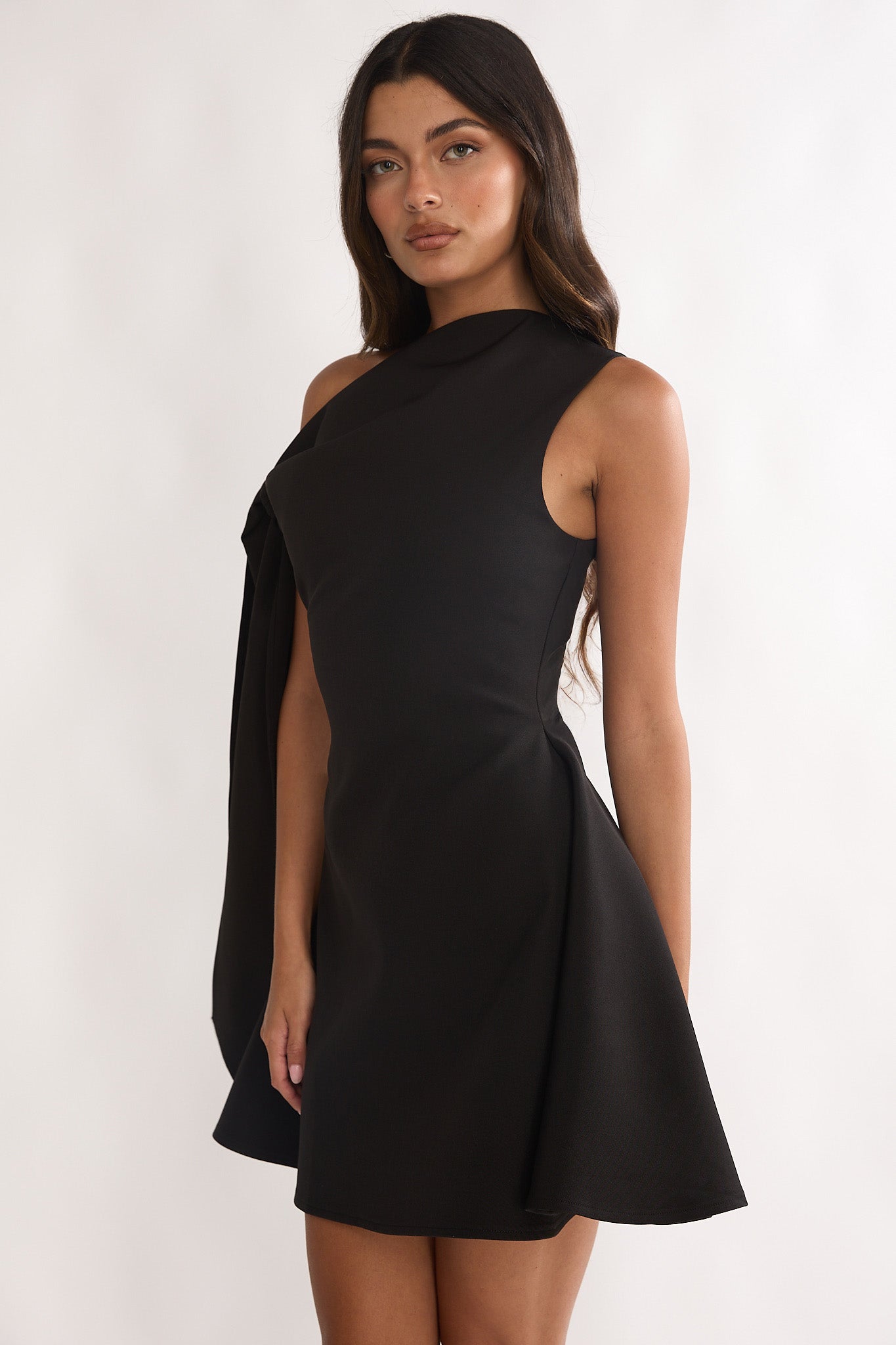 It’s A Match Mini Dress Black by Selfie Leslie Australia