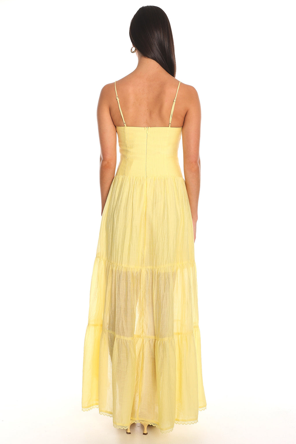 Seven Wishes Tiered Maxi Dress Butter