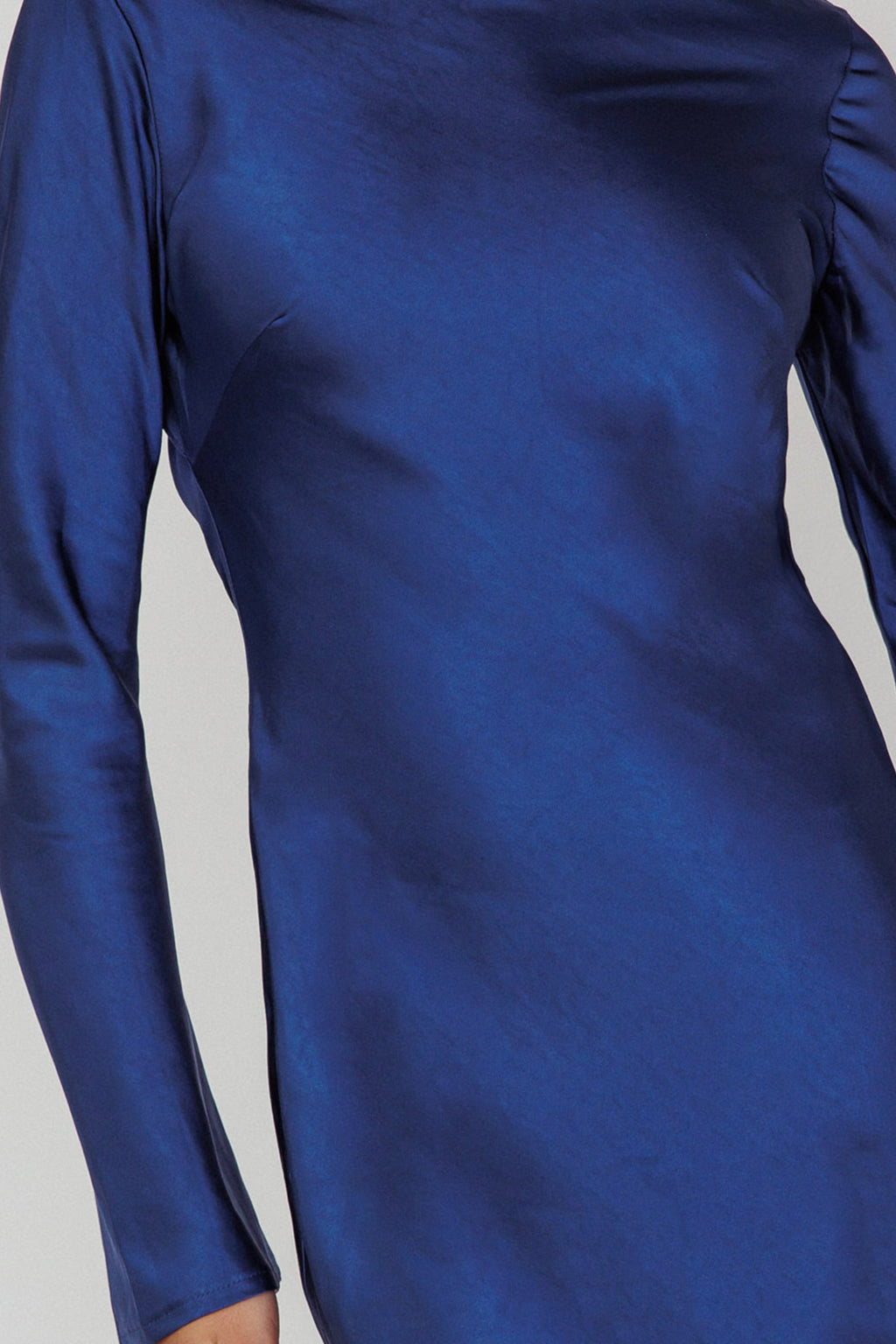 Lavera Open Back Long Sleeve Dress Navy by Selfie Leslie Australia