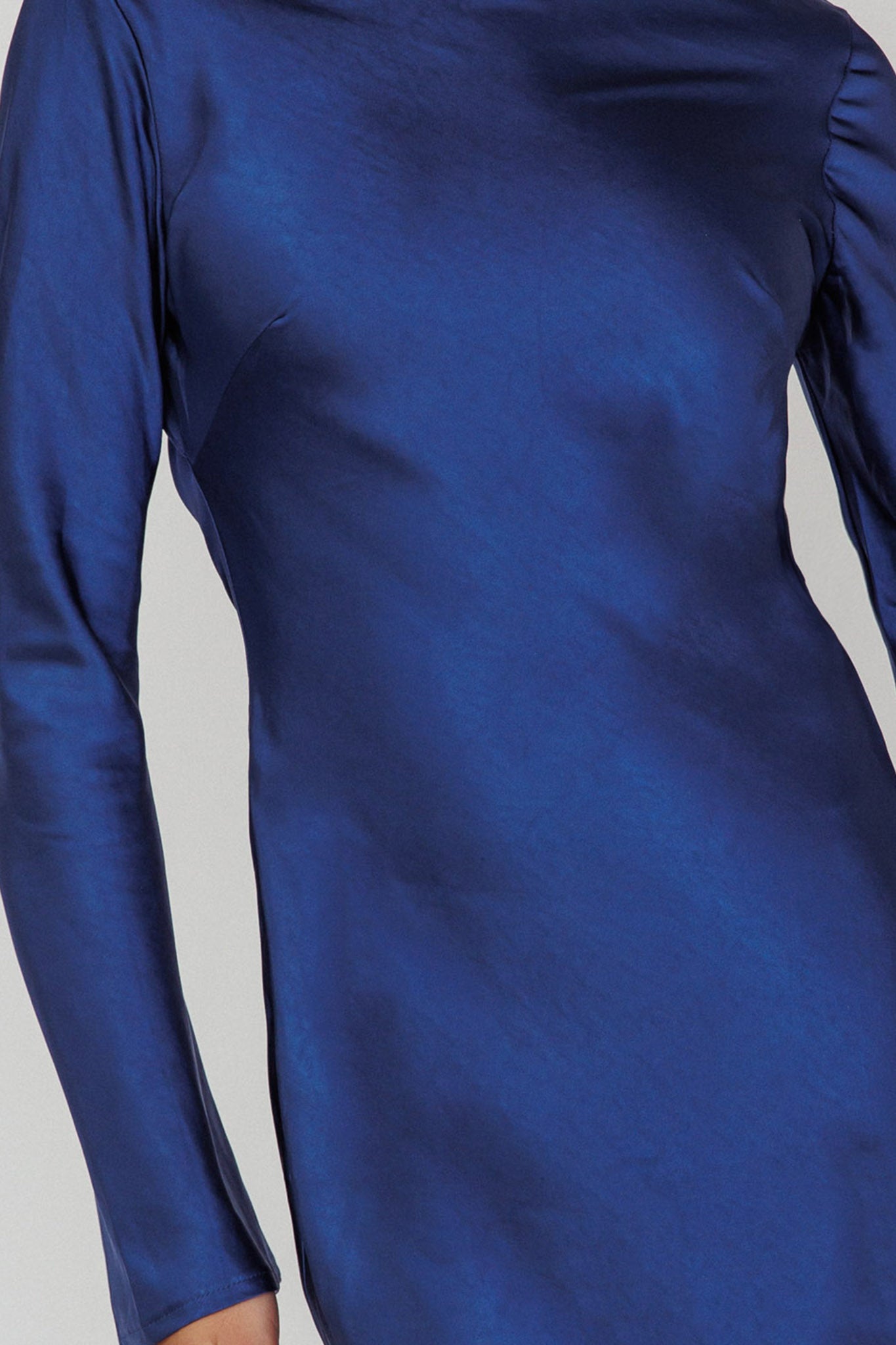 Lavera Open Back Long Sleeve Dress Navy by Selfie Leslie Australia
