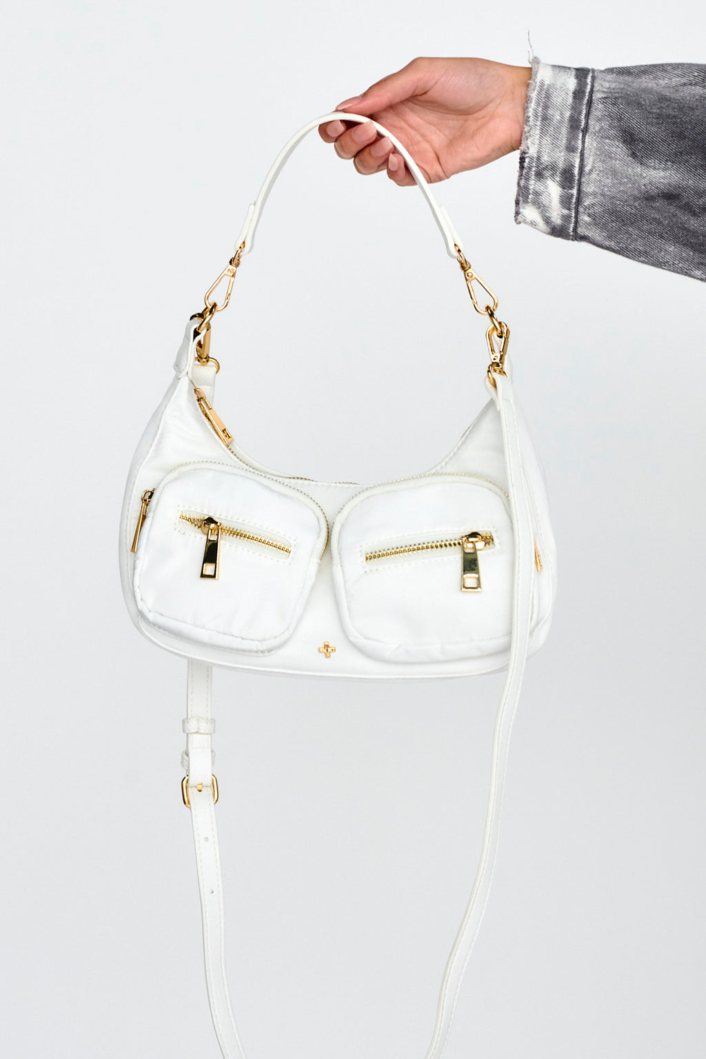 PETA + JAIN Summer - White Nylon Gold by Selfie Leslie Australia