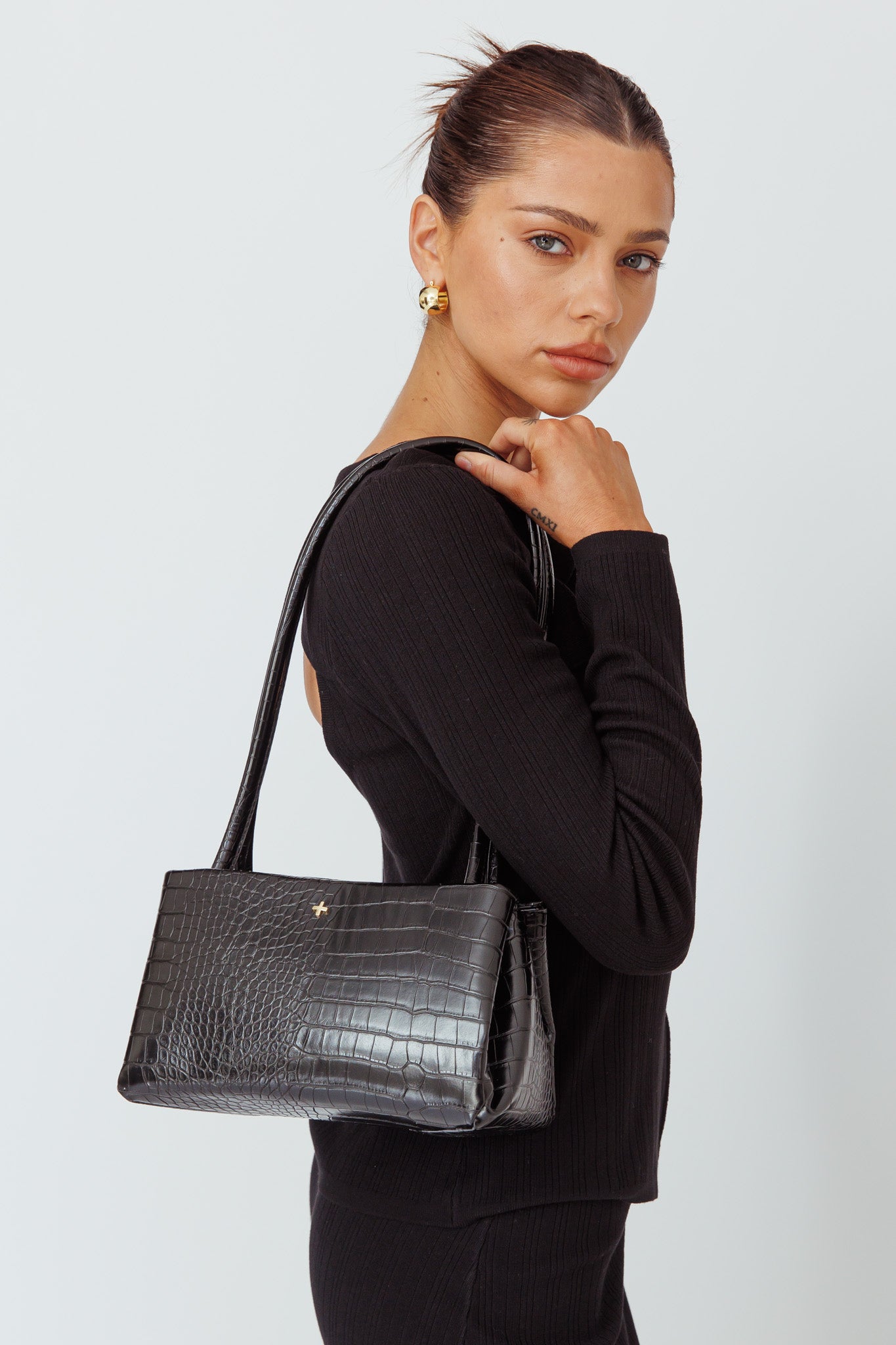 Shop the Peta And Jain Idris Shoulder Bag Black | Selfie Leslie Australia