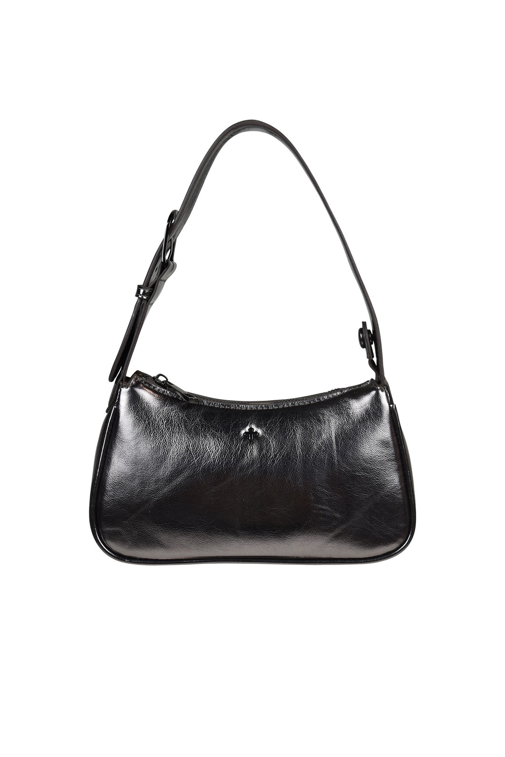 PETA + JAIN Gabi Shoulder Bag Metallic Gunmetal by Selfie Leslie Australia
