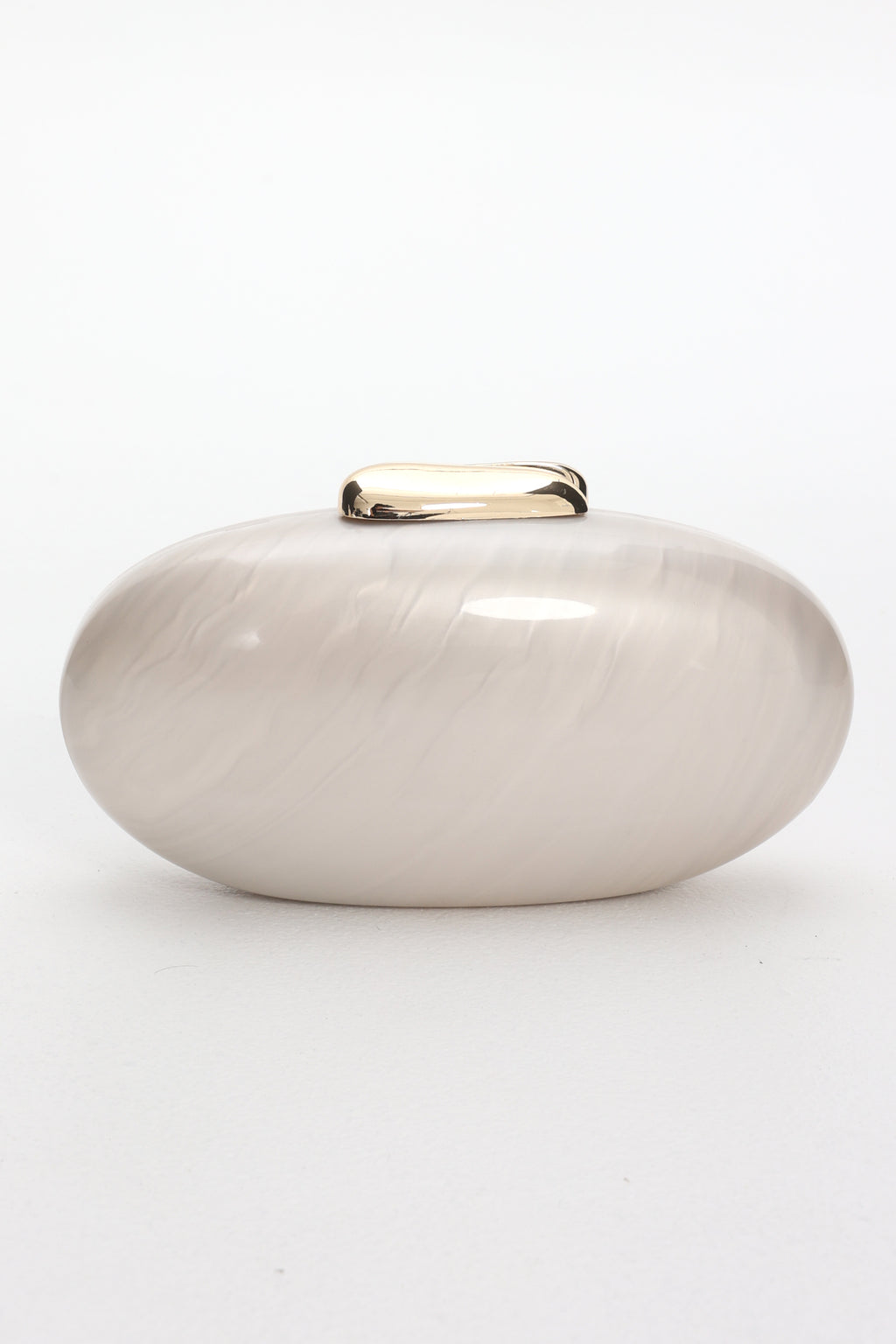 Nialah Oval Clutch Pearl by Selfie Leslie Australia
