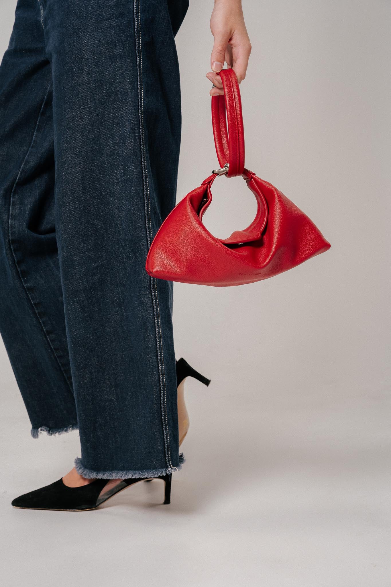 TEN TONES Aurelia Hobo Bag Red by Selfie Leslie Australia