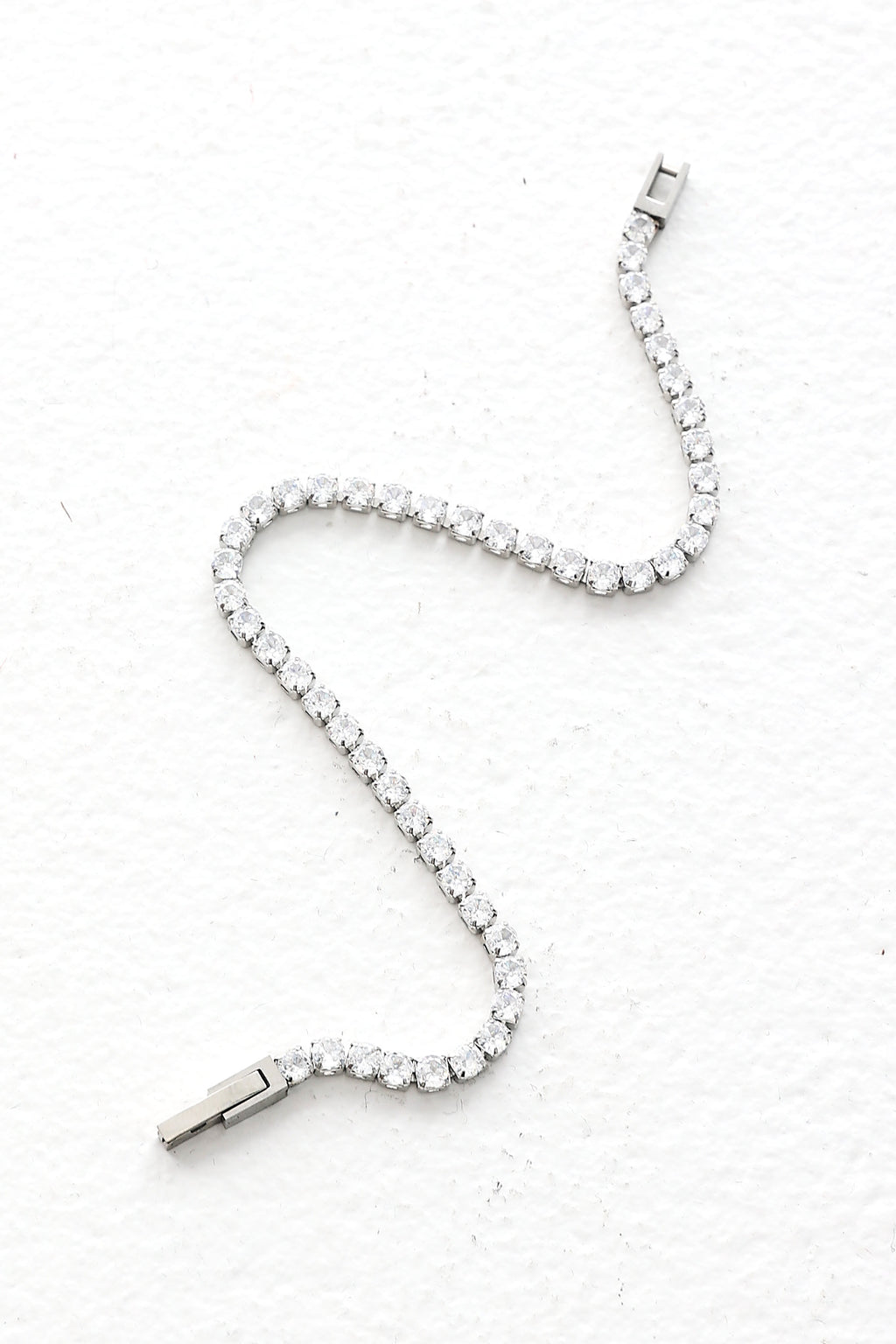 Medora Tennis Bracelet Silver
