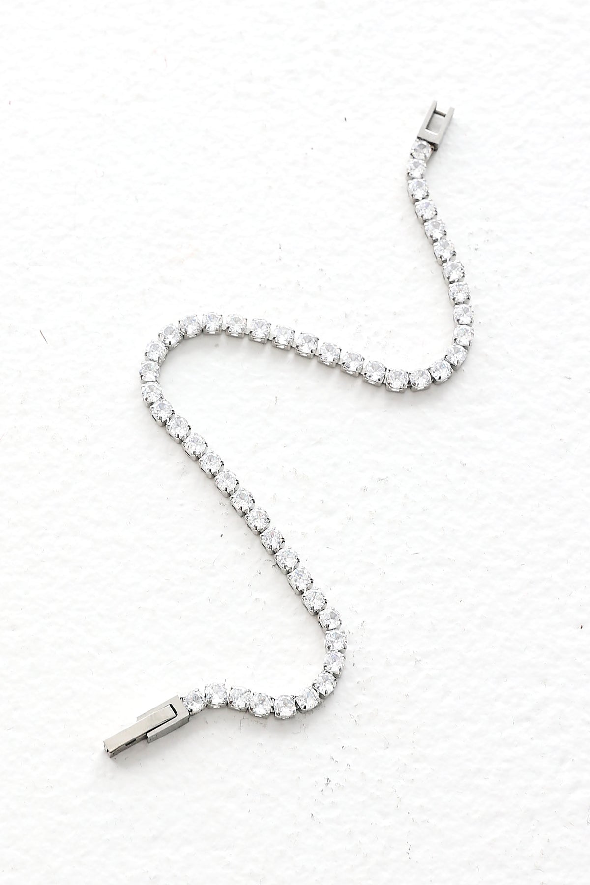 Medora Tennis Bracelet Silver