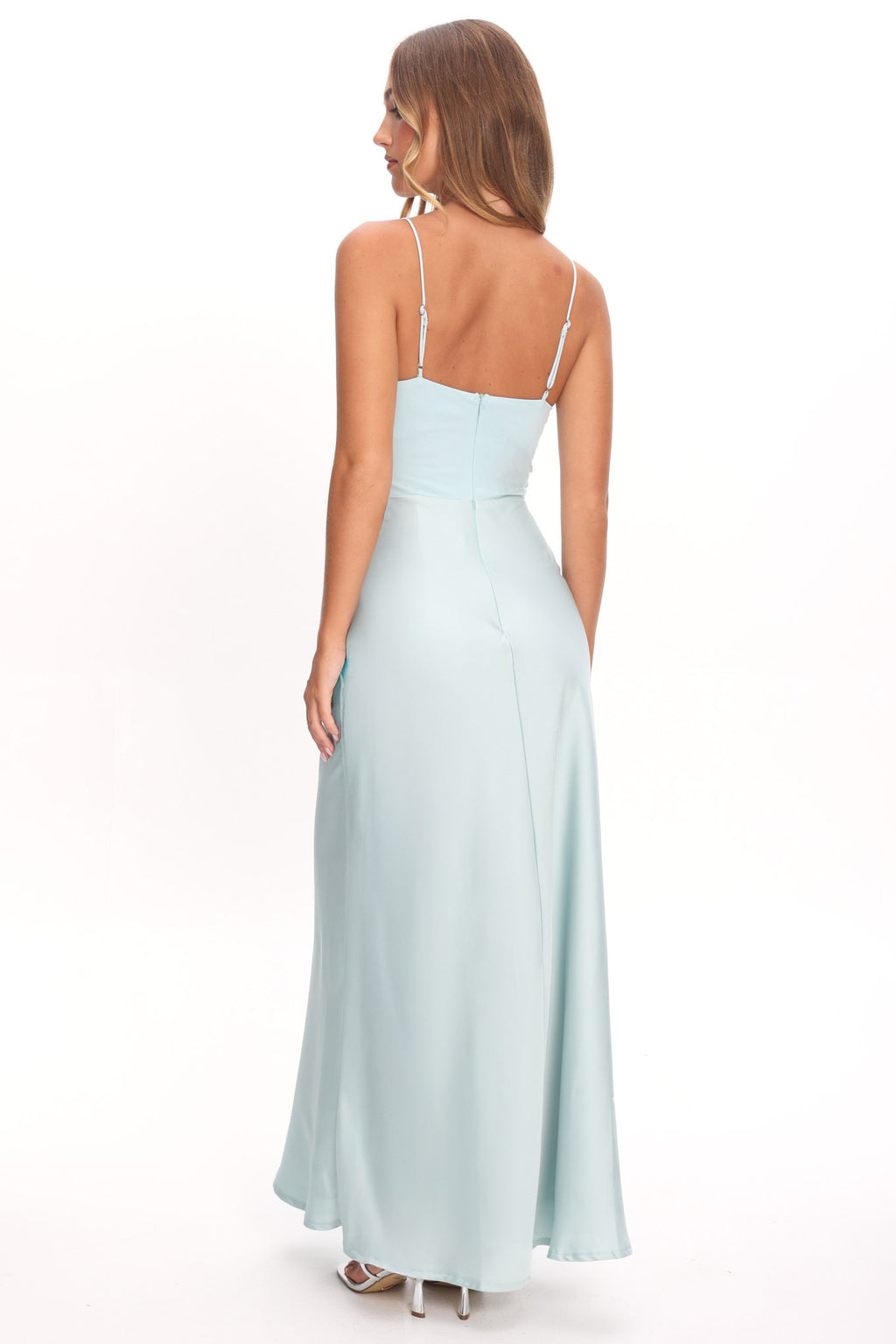 Talk To Me Cami Strap Maxi Dress Mint by Selfie Leslie Australia