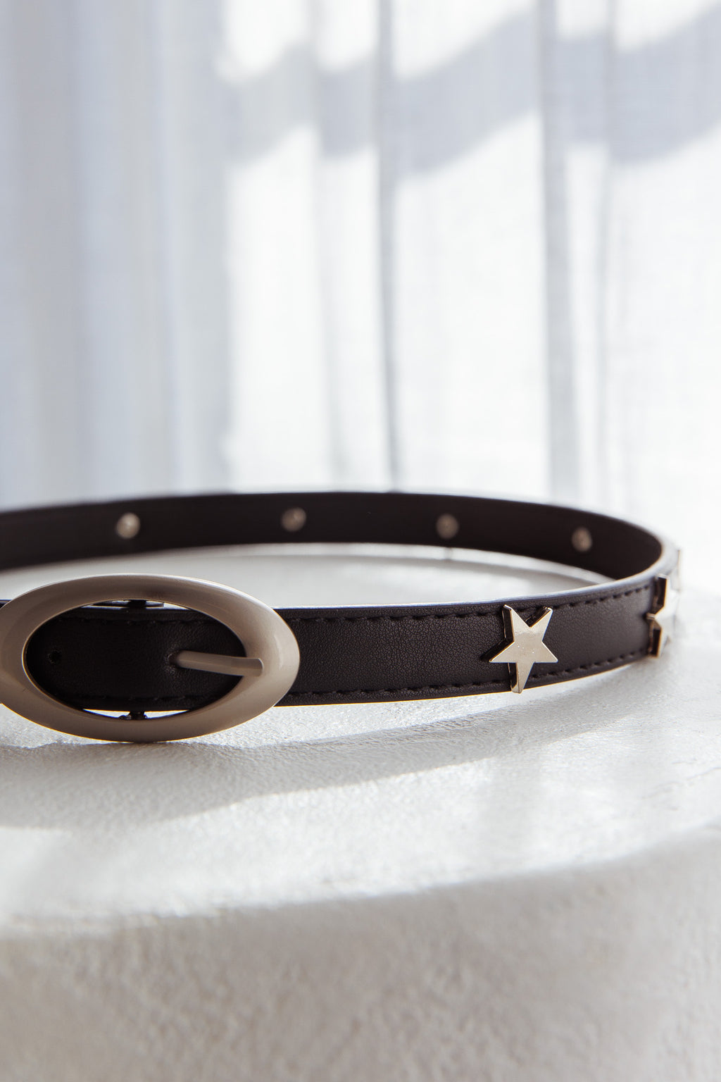 Nerissa Slim Star Belt Black by Selfie Leslie Australia