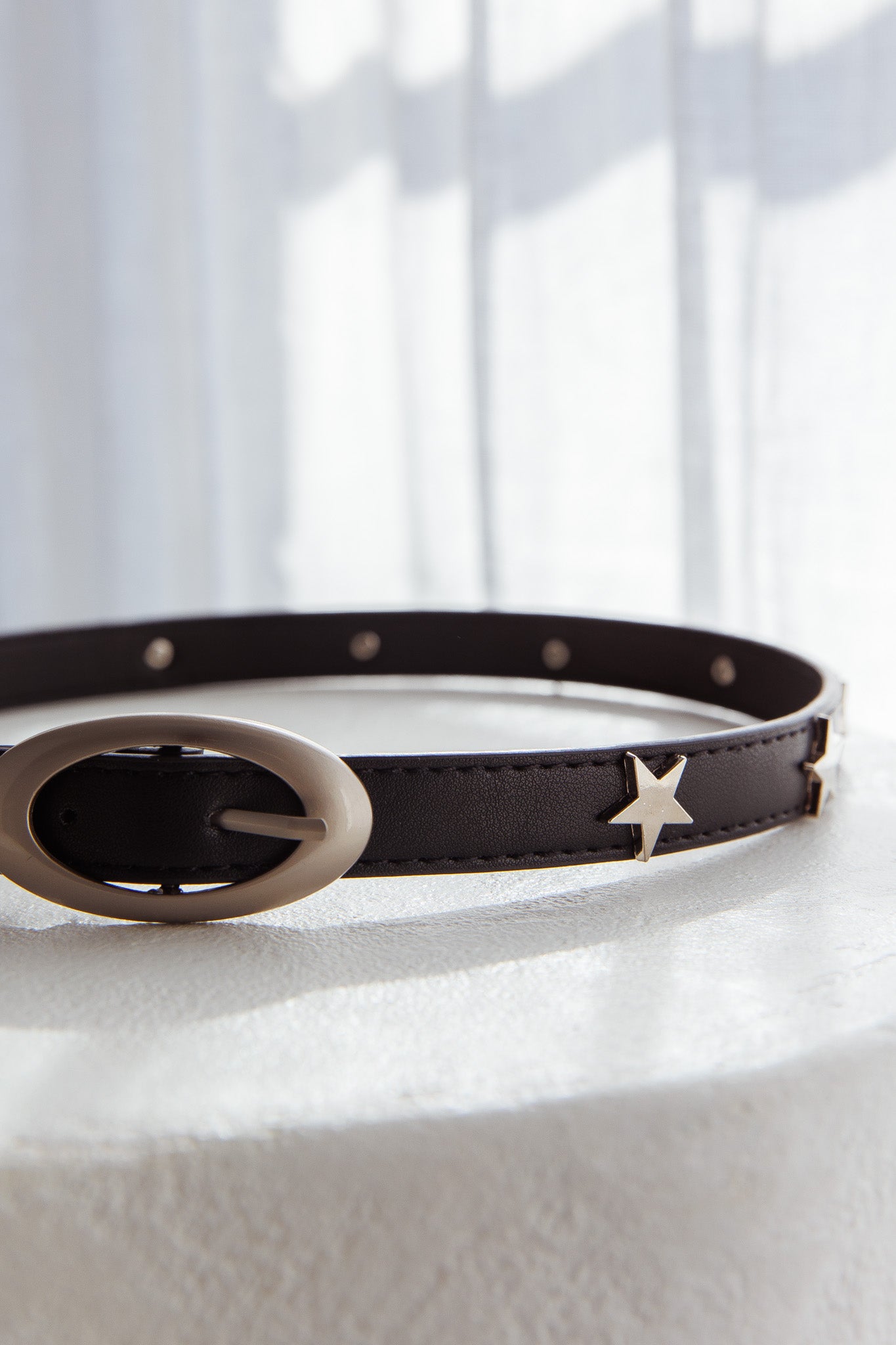 Nerissa Slim Star Belt Black by Selfie Leslie Australia