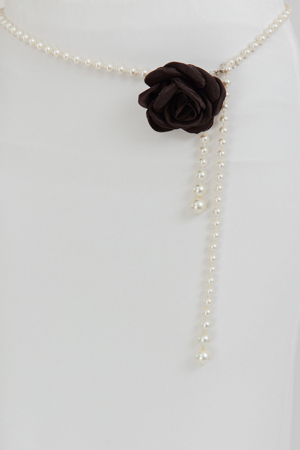 Coco Rose Accent Pearl Belt Black by Selfie Leslie Australia
