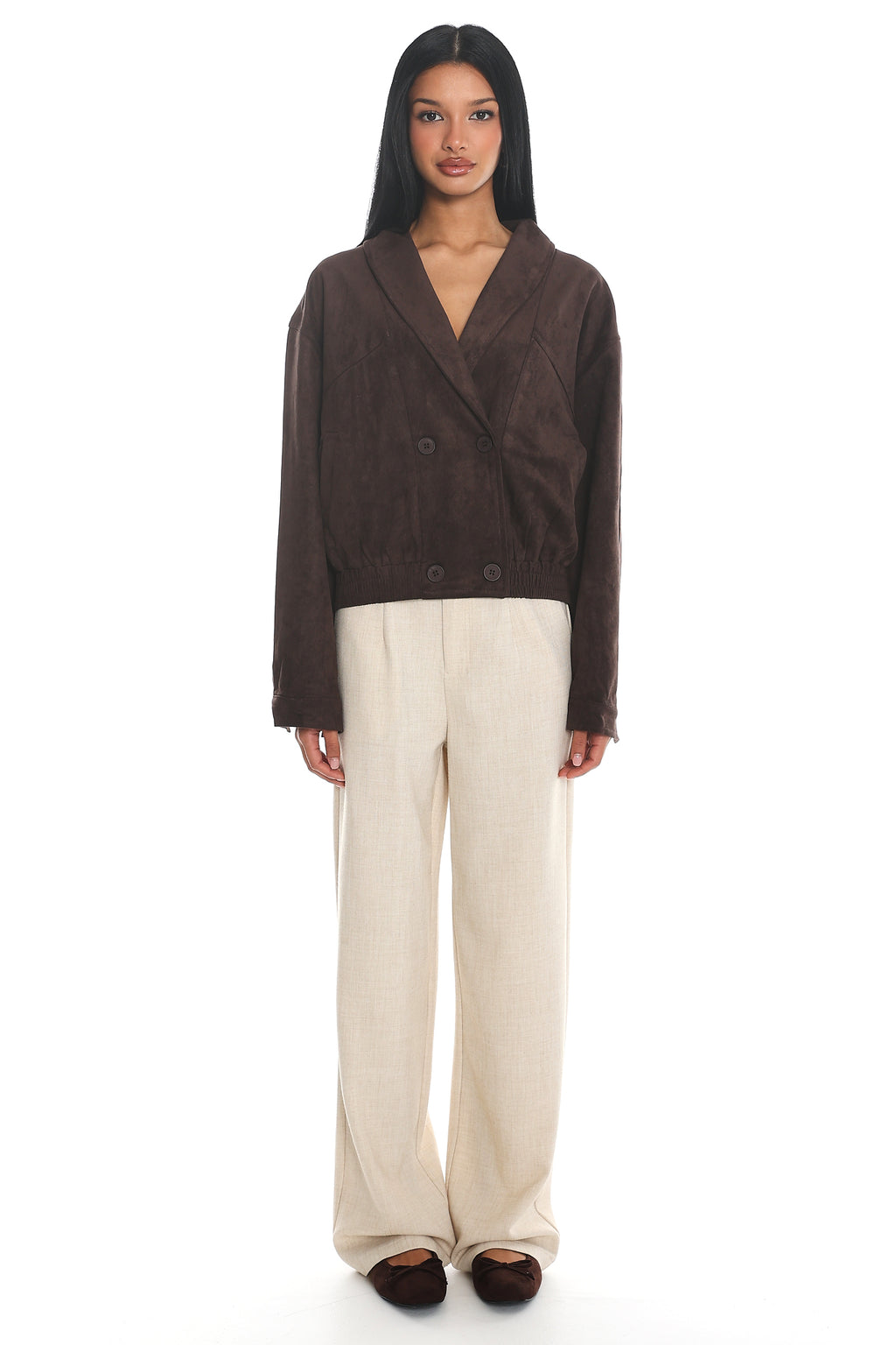In Disguise Straight Leg Pocket Pants Oatmeal by Selfie Leslie Australia