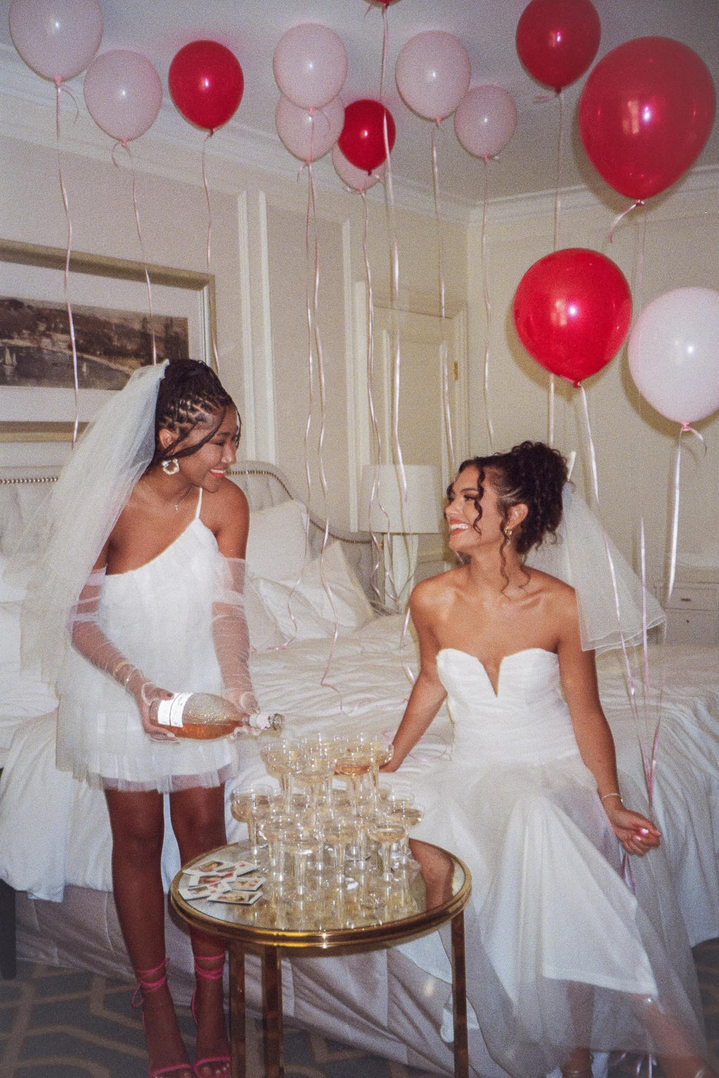 Daphnie Drop Waist Tulle Midi Dress White by Selfie Leslie Australia