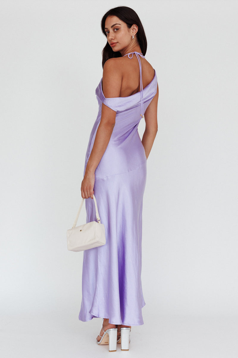 In The Limelight Halter Midi Dress