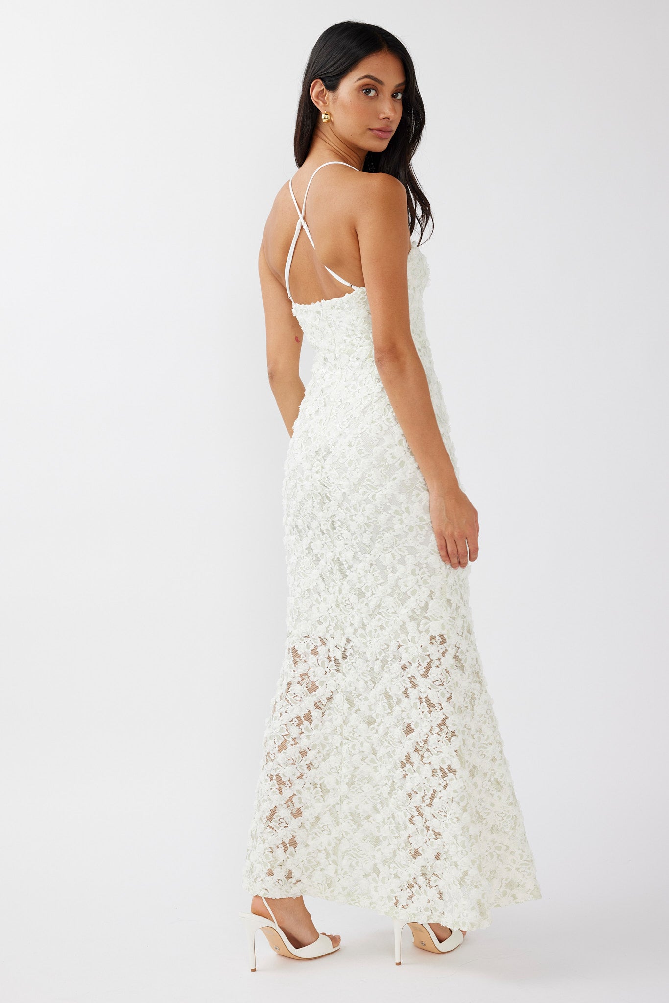 New Beginnings Sweetheart Neckline Lace Dress Mint by Selfie Leslie Australia