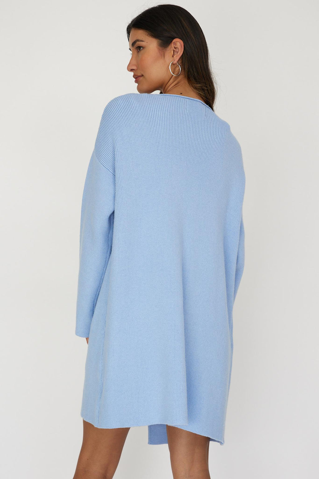 On Point Pocket Cardigan Blue by Selfie Leslie Australia