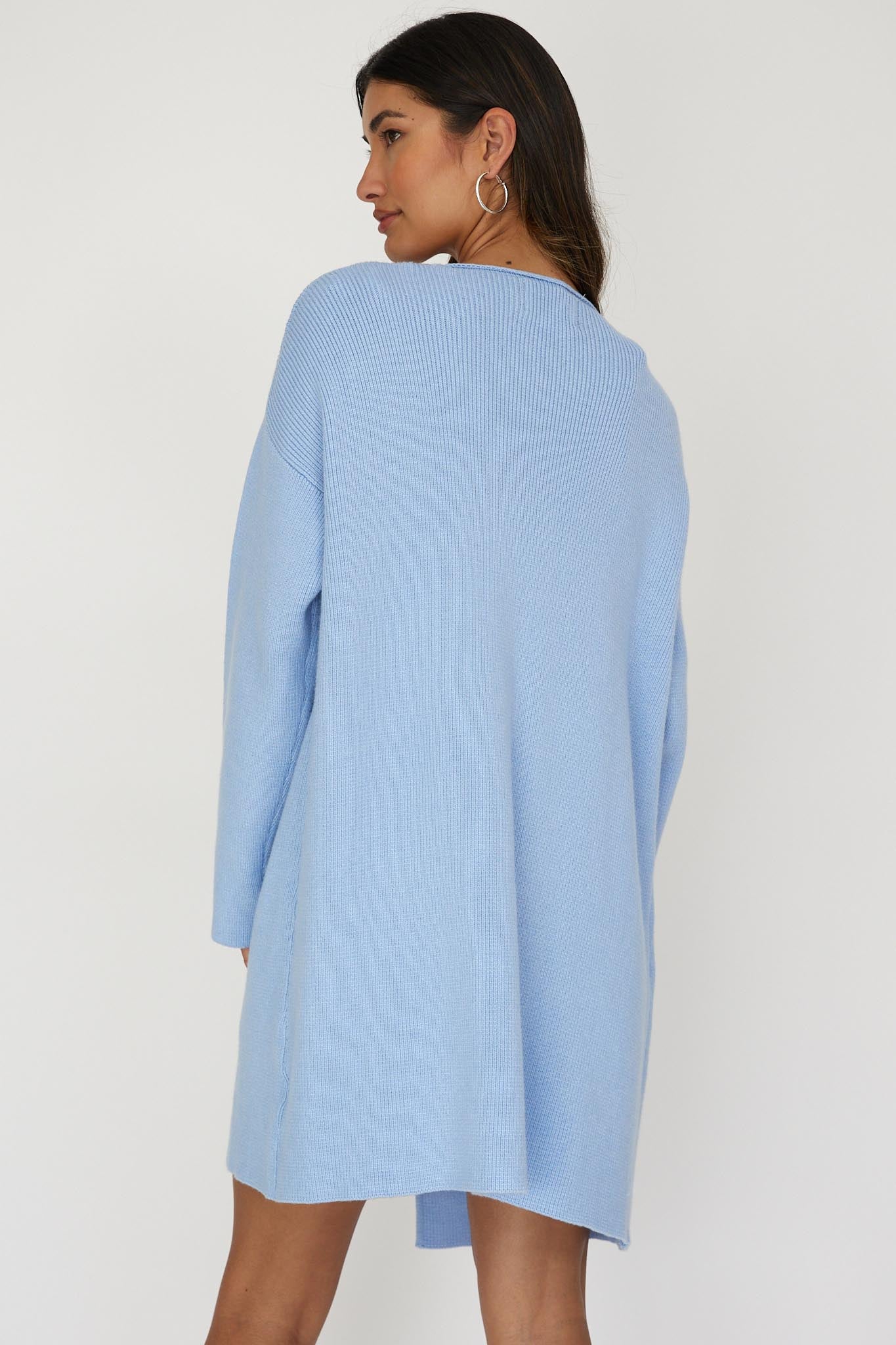 On Point Pocket Cardigan Blue by Selfie Leslie Australia