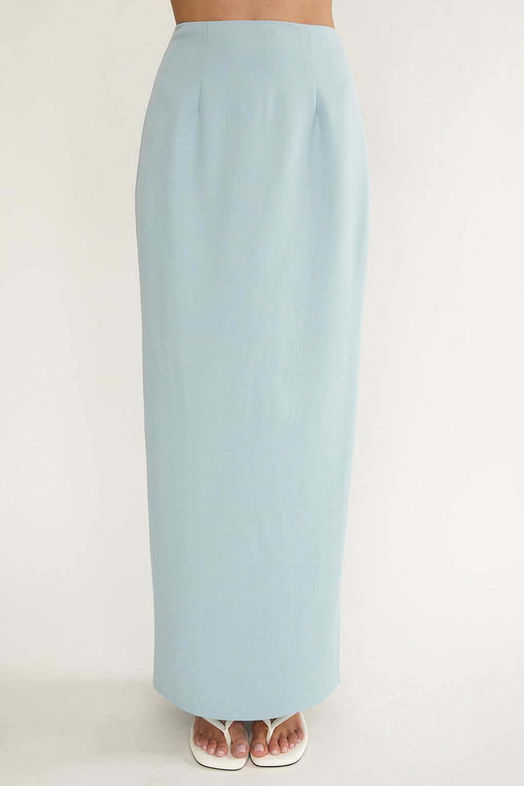 Maelie Column Maxi Skirt Blue by Selfie Leslie Australia
