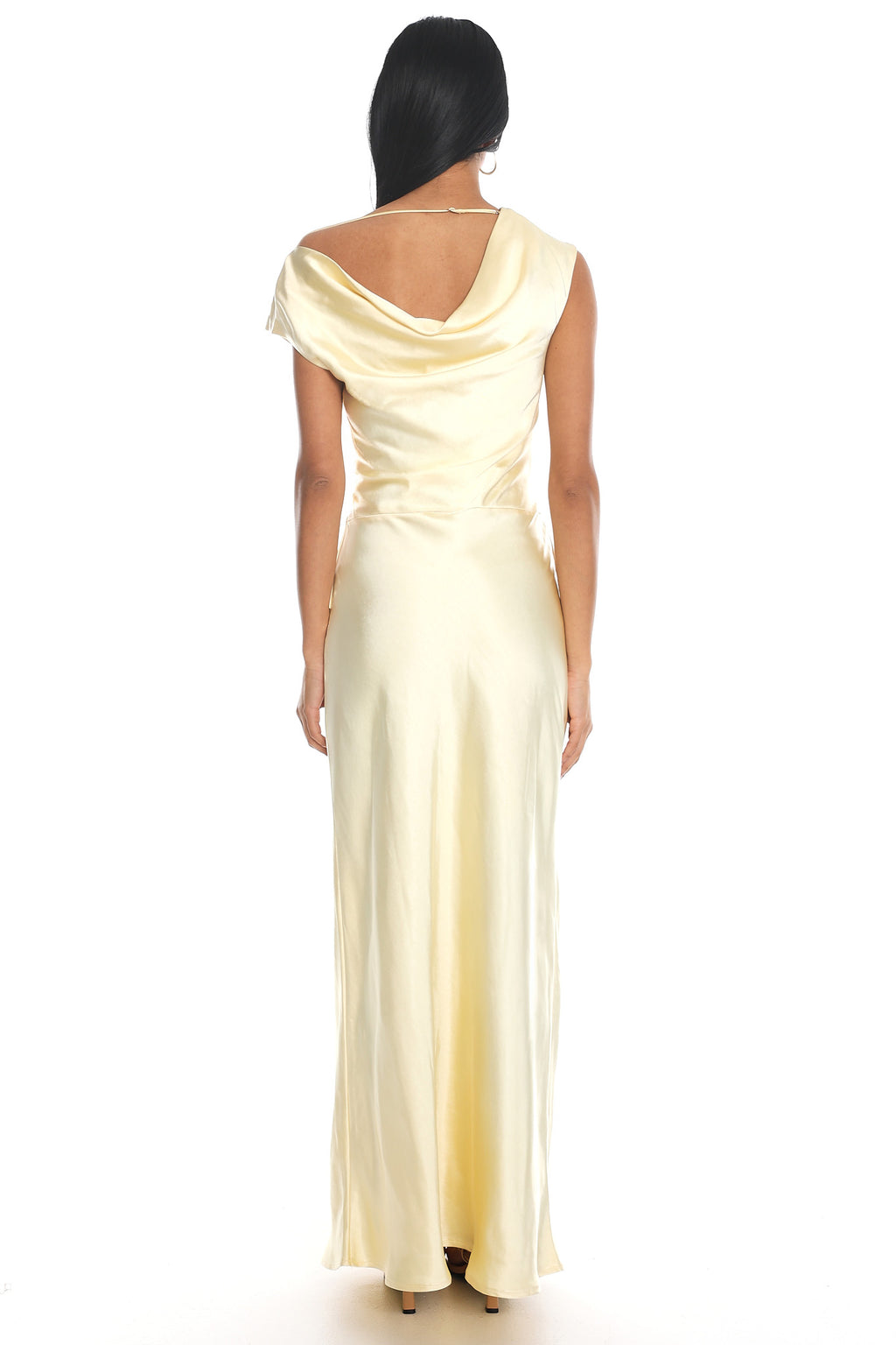 Tahlia Rae Mesh Waist Cap Sleeve Maxi Dress Butter by Selfie Leslie Australia