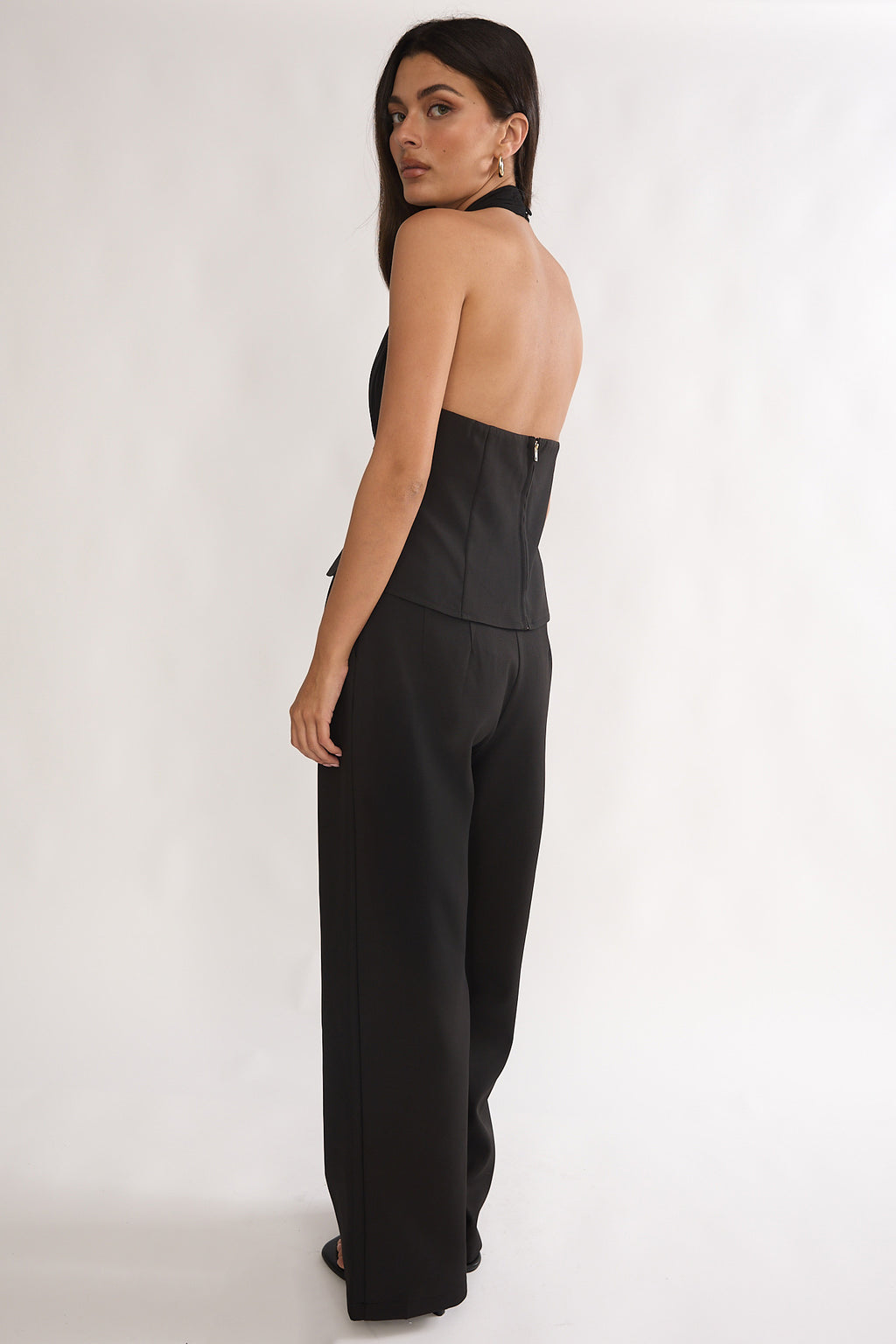 Meri Side Pocket Trouser Pants Black by Selfie Leslie Australia
