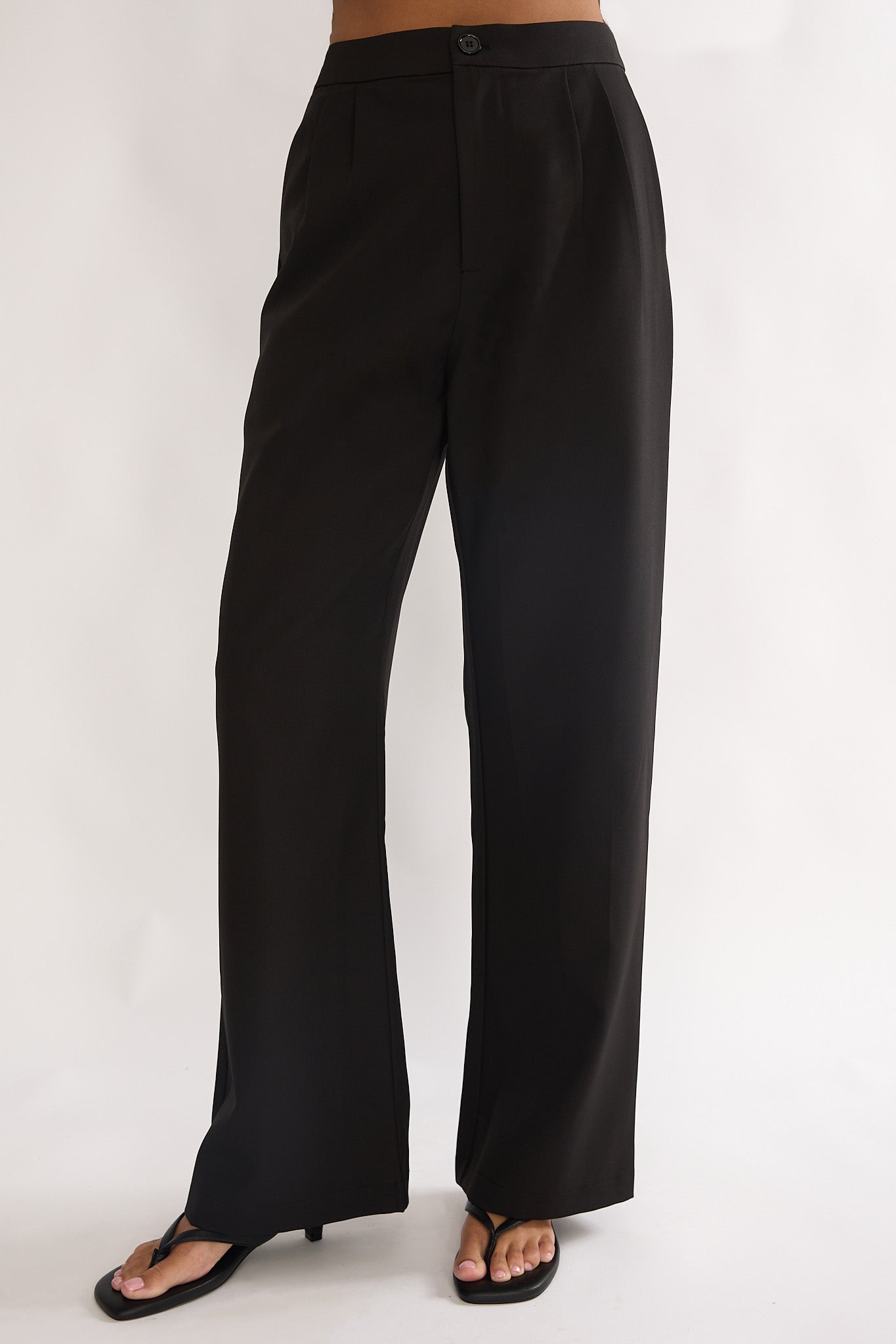 Meri Side Pocket Trouser Pants Black by Selfie Leslie Australia