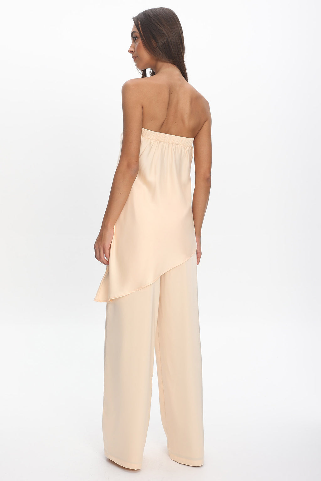 Danita Elastic Waist Pants Vanilla by Selfie Leslie Australia