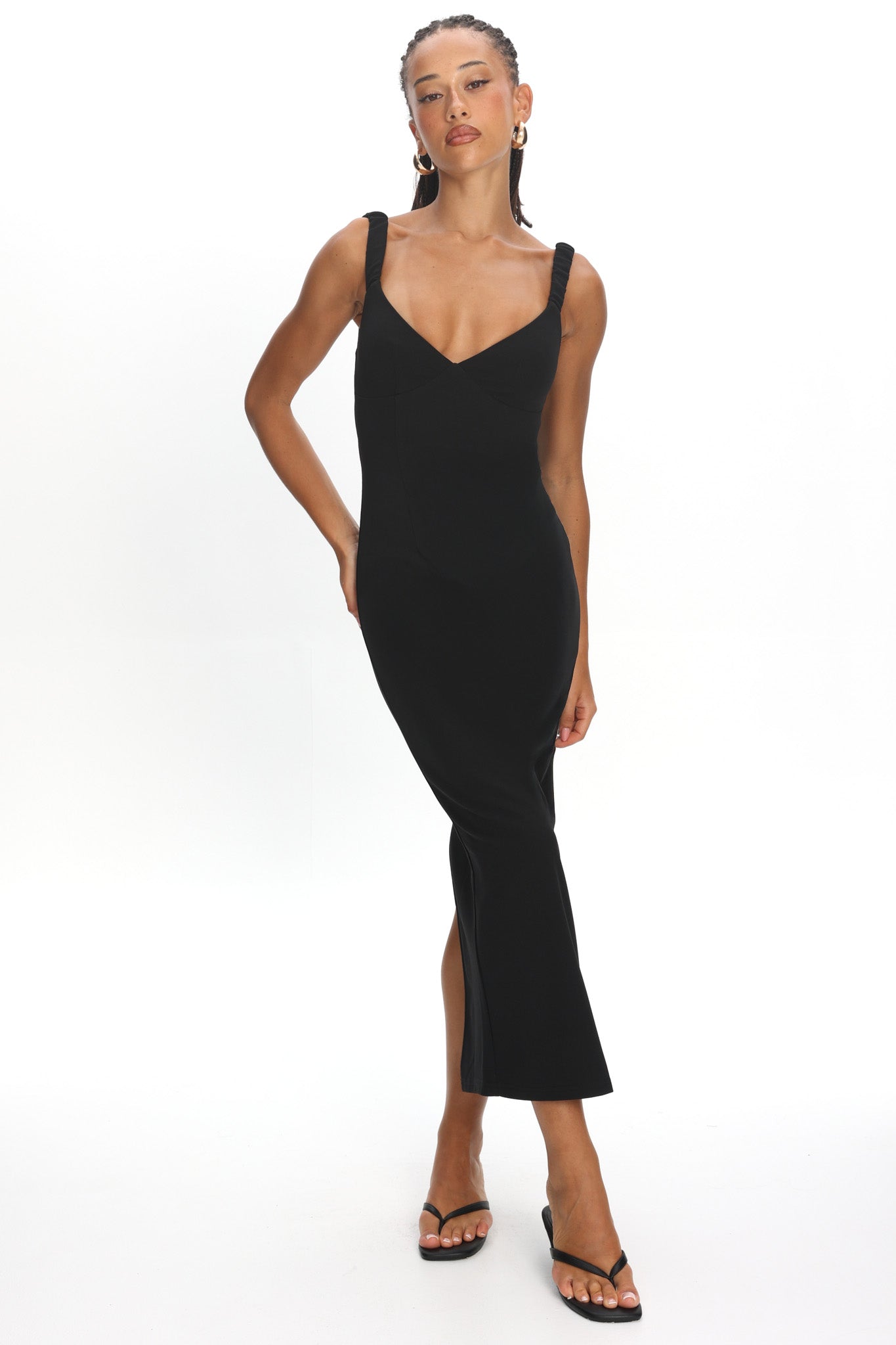 Eala Maxi Dress Black by Selfie Leslie Australia