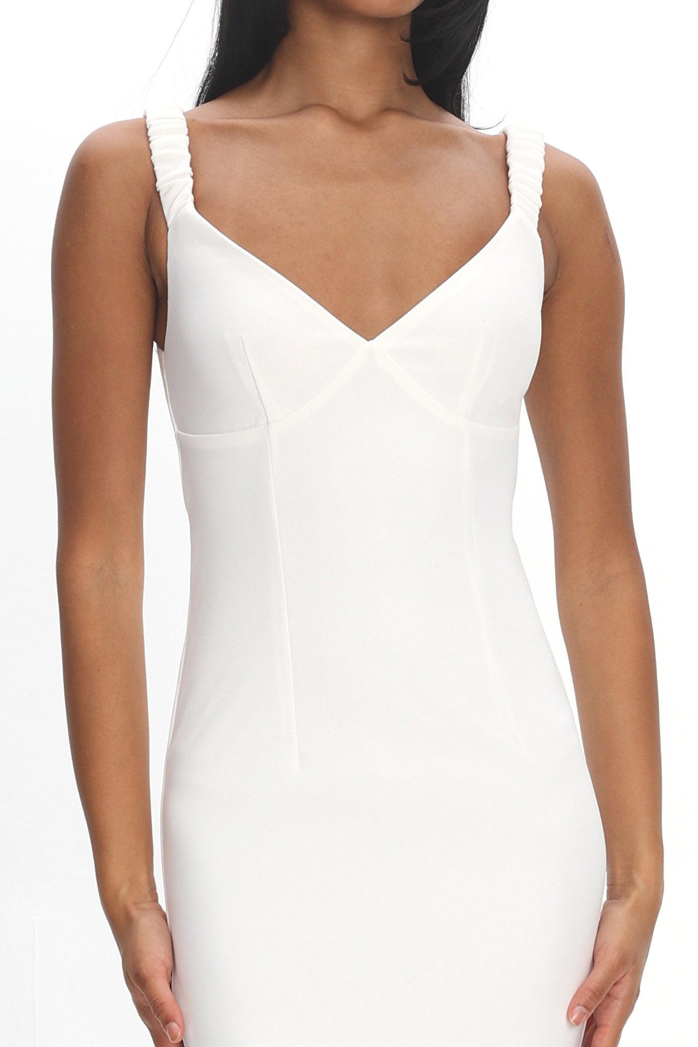 Eala Maxi Dress Off White by Selfie Leslie Australia
